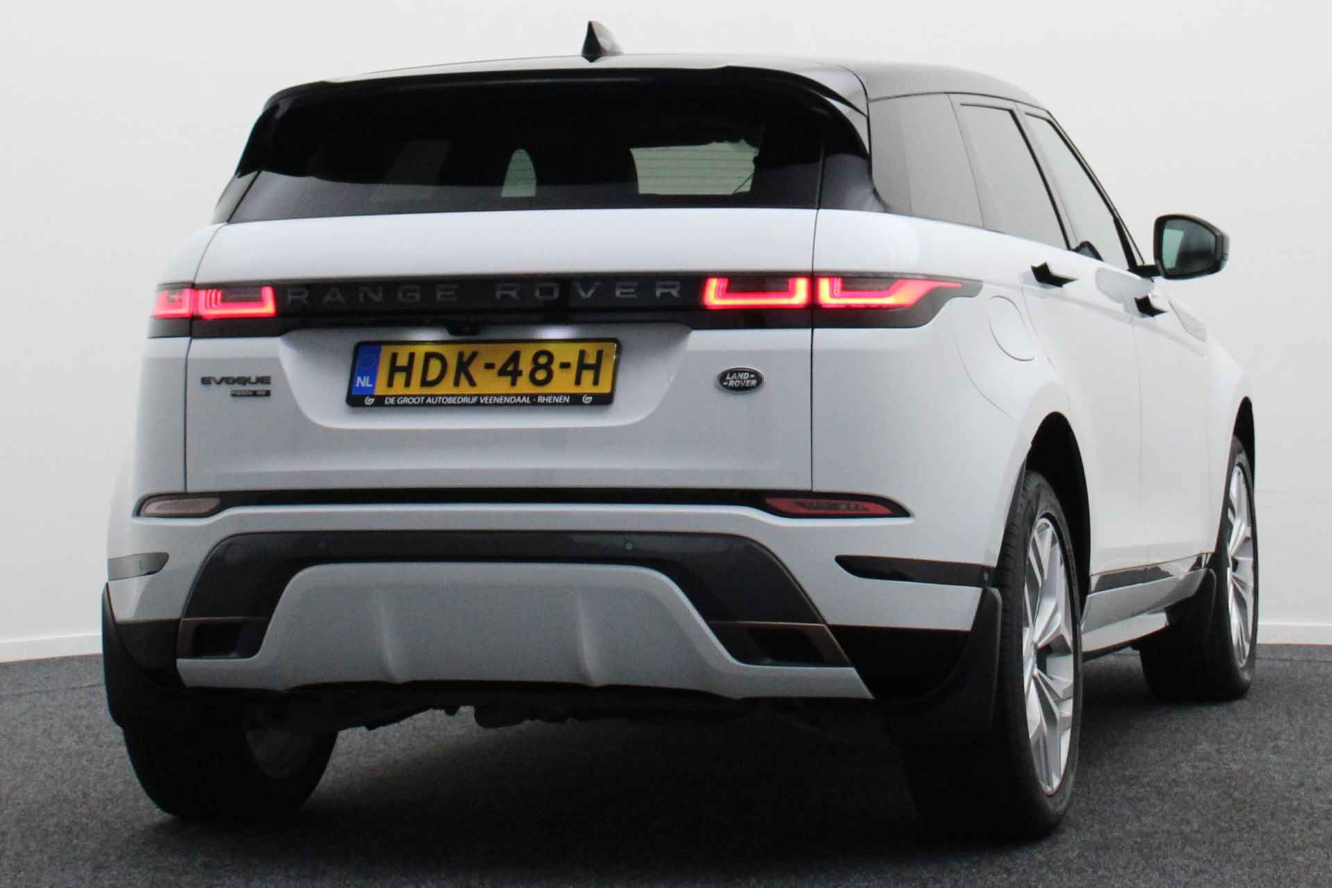 Land Rover Range Rover Evoque 1.5 P300e AWD R-Dynamic SE Plug-in Hybrid Automaat Two-Tone lak, LED, Camera, Leer, Cruise, Apple CarPlay, Comfortzetels, 20'' - 19/54