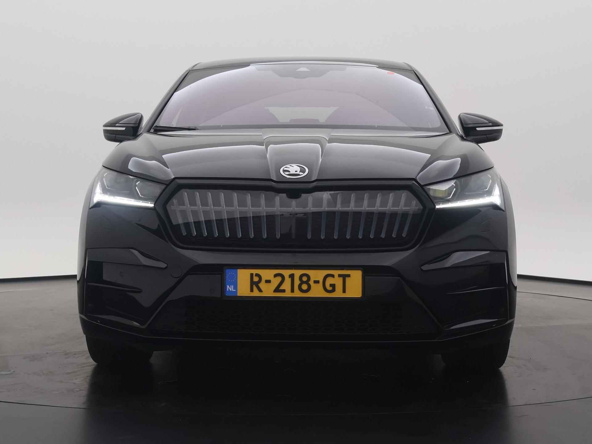 Skoda Enyaq Coupé iV 80 RS 299 PK | NIEUW BINNEN | Pano.dak | Warmtepomp | Voorruitverwarming | Matrix LED | Sportstoelen | Navi | - 6/9