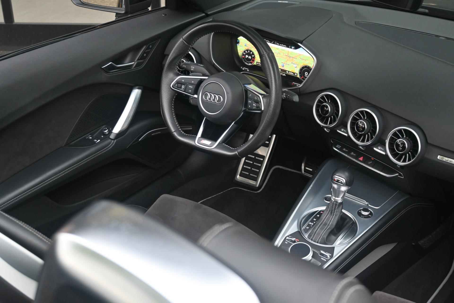 Audi TT Roadster 2.0 TFSI Quattro 230PK 2x S-LINE Virtual B&O Nekverw. LED Cruise '15 - 23/55