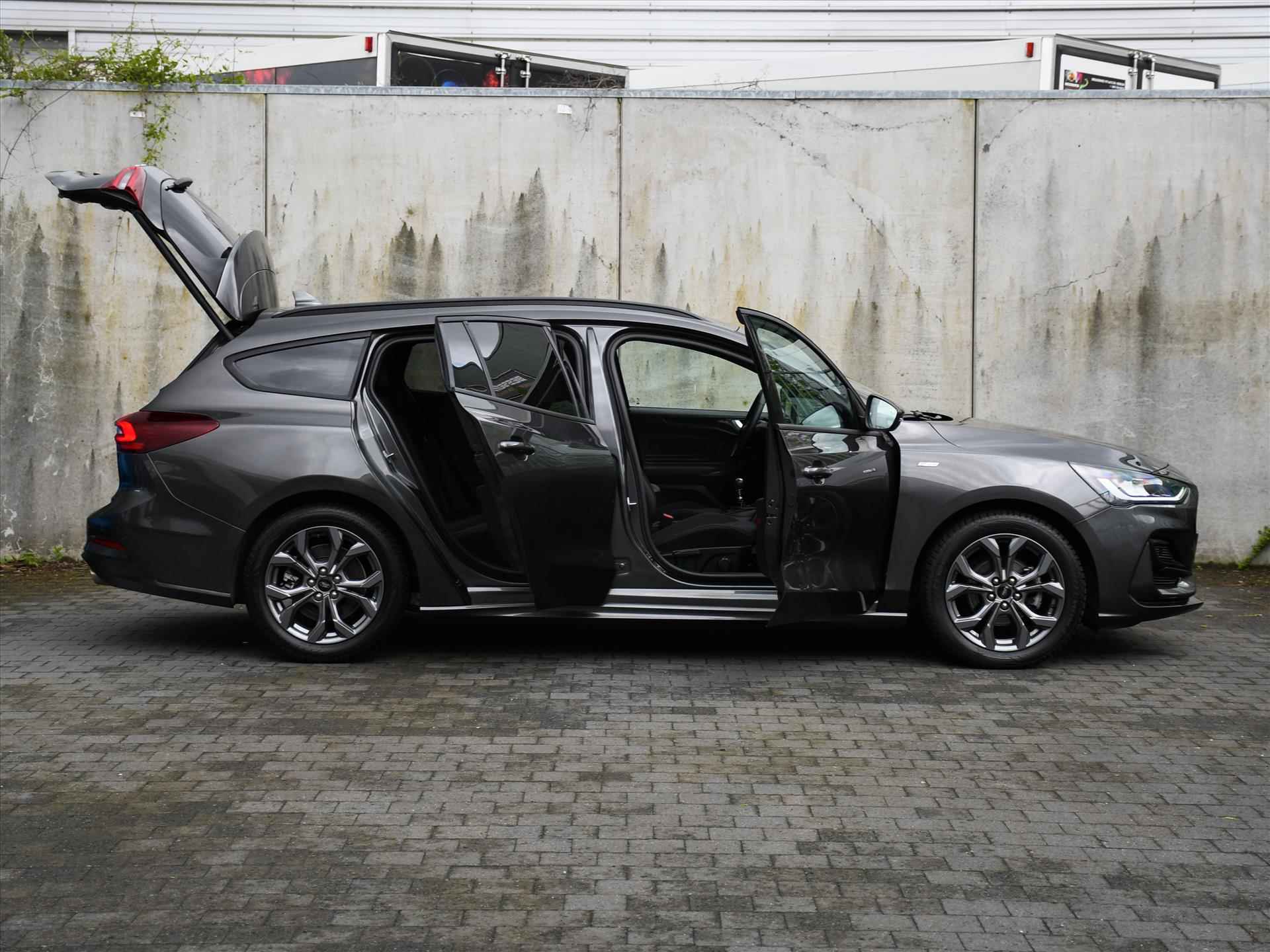 Ford Focus Wagon ST-Line 1.0 EcoBoost 125pk WINTER PACK | PDC + CAM. | ADAPT. CRUISE | 17''LM | DAB | NAVI | HUD - 31/35