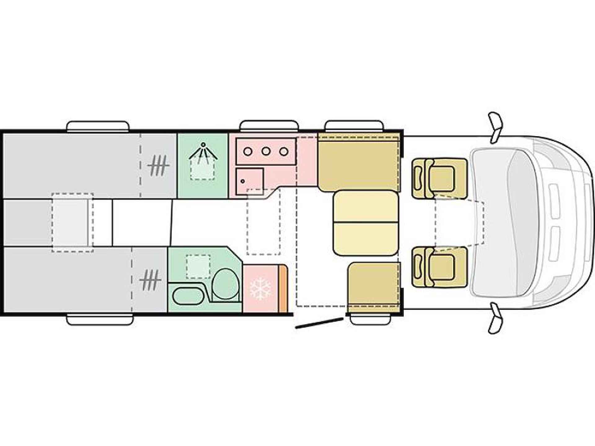 Adria Matrix Axess 650 DL MAART VERWACHT BLX EDITIE - 2/4