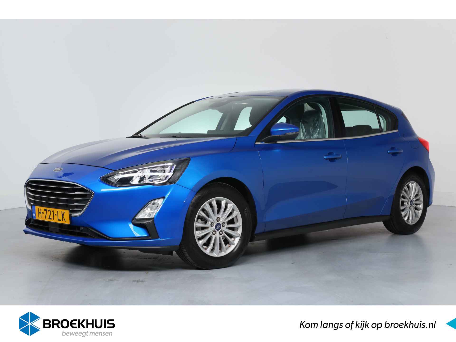 Ford Focus 1.0 EcoBoost Titanium Business | Climate Control | Navigatie | Keyless | Cruise Control | Led | Parkeersensoren | Dealer onderho