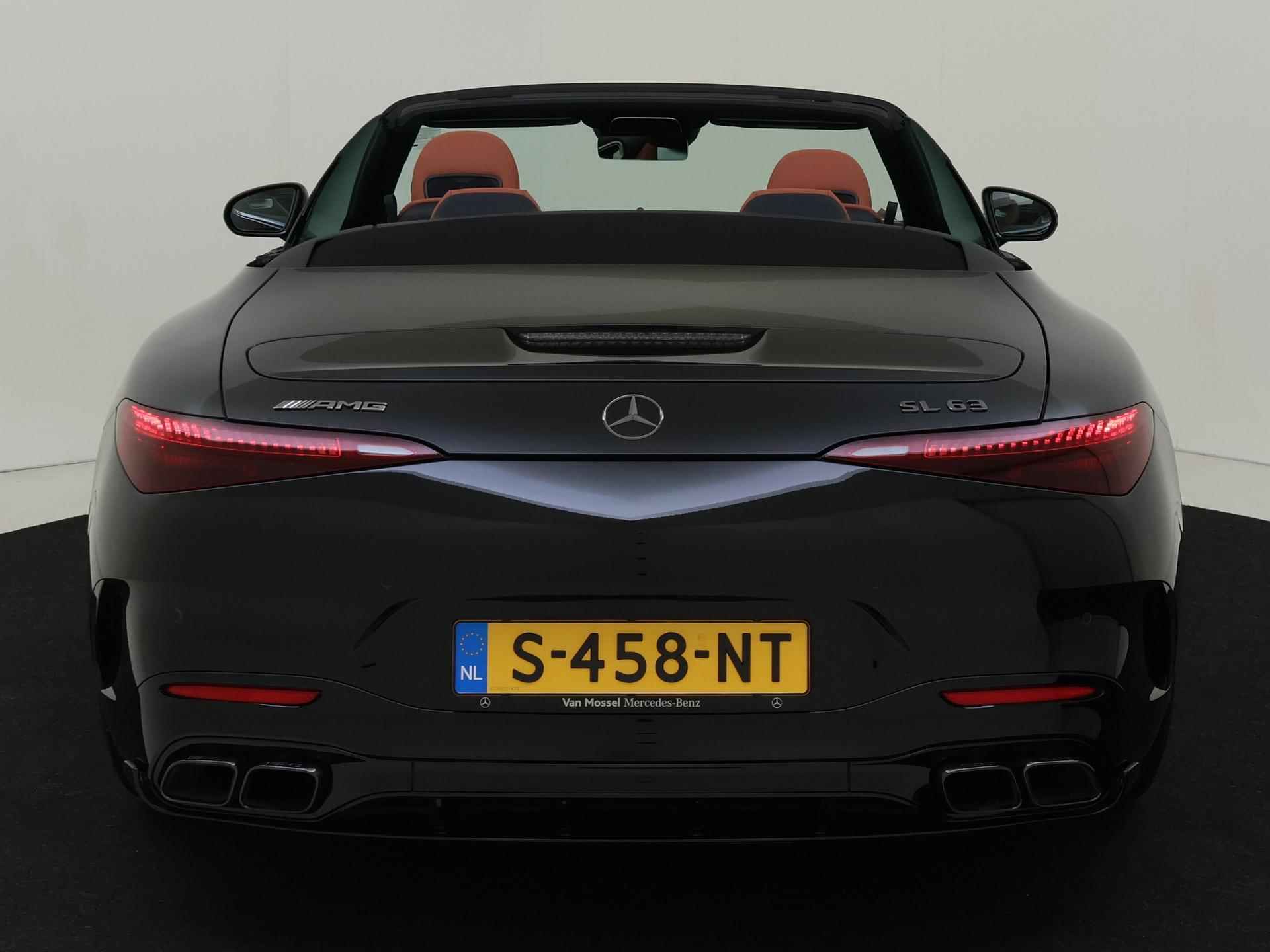 Mercedes-Benz SL 63 AMG 4MATIC+ Roadster Mercedes-Benz SL-klasse Roadster 63 4MATIC+ /Airscarf /Night pakket /Achterasbesturing /21 Inch /NL-auto! - 8/41