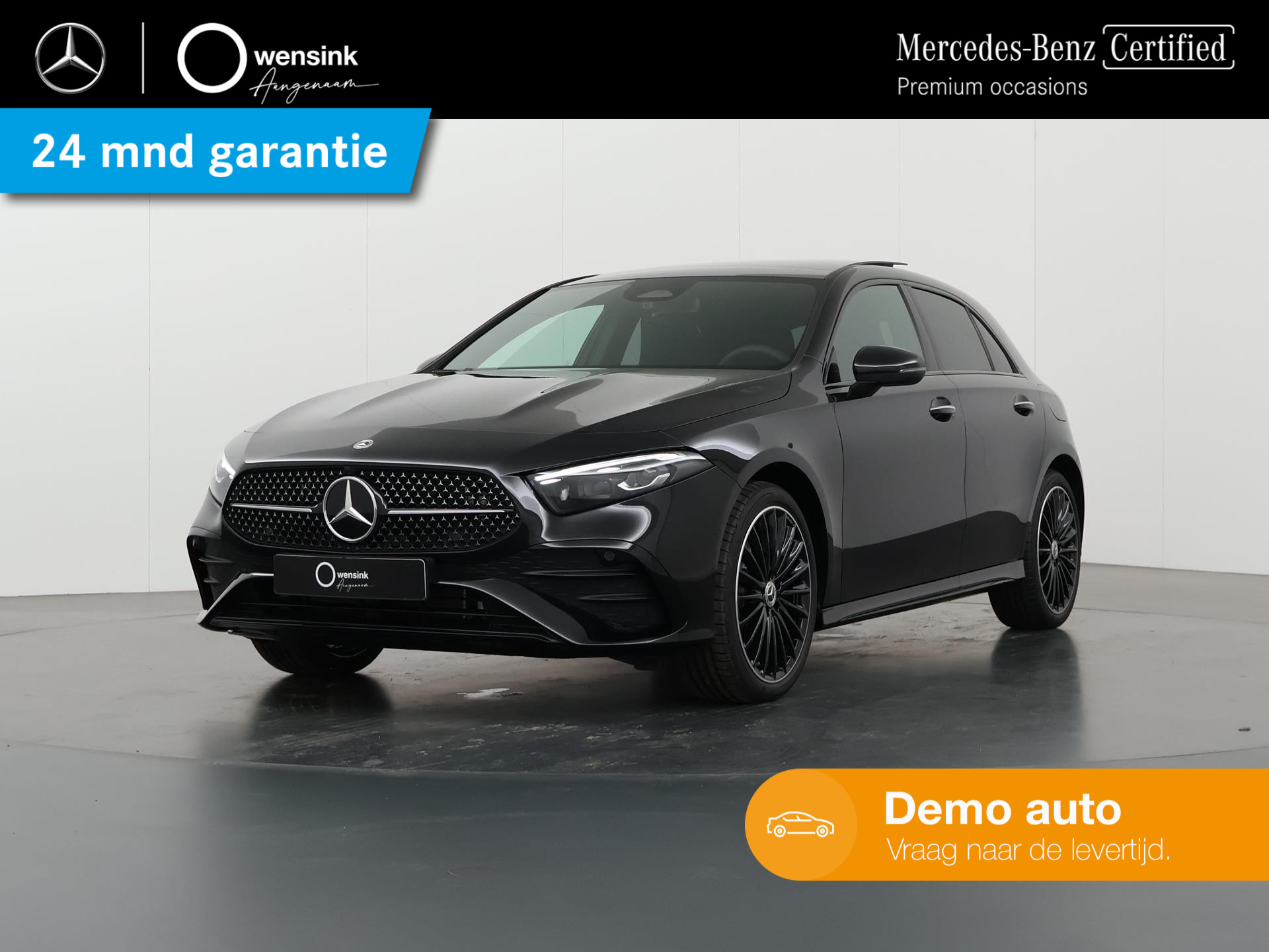 Mercedes-Benz A-Klasse 250 e AMG Line Night pakket | Pananorama-schuifdak | Sfeerverlichting | Achteruitrijcamera | Stoelverwarming | DAB+ Radio | High-performance LED