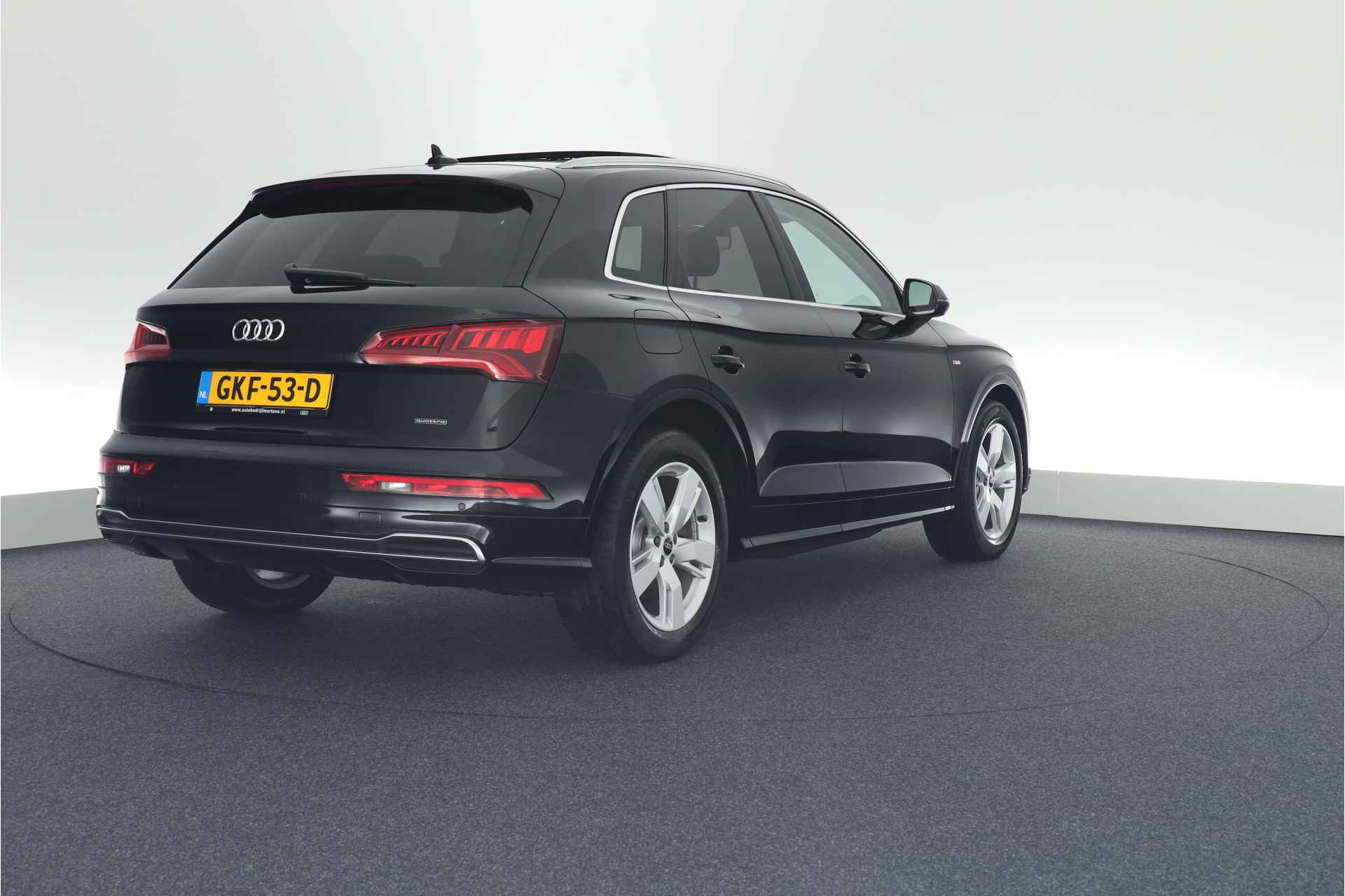 Audi Q5 50 TFSI e 299pk quattro S-Line Sport Luchtvering Stoelverwarming Matrix Led Panoramadak Virtual Cockpit Navigatie - 4/50