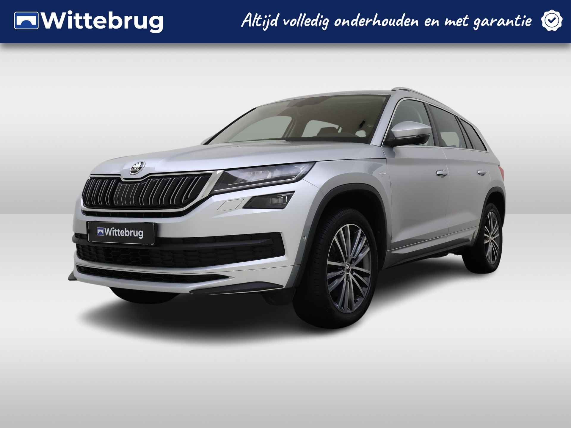 Škoda Kodiaq 2.0 TSI 4x4 Sportline Business 191 pk Automaat | 7 Zitplaatsen | Navigatie | Leder | Trekhaak - 1/33