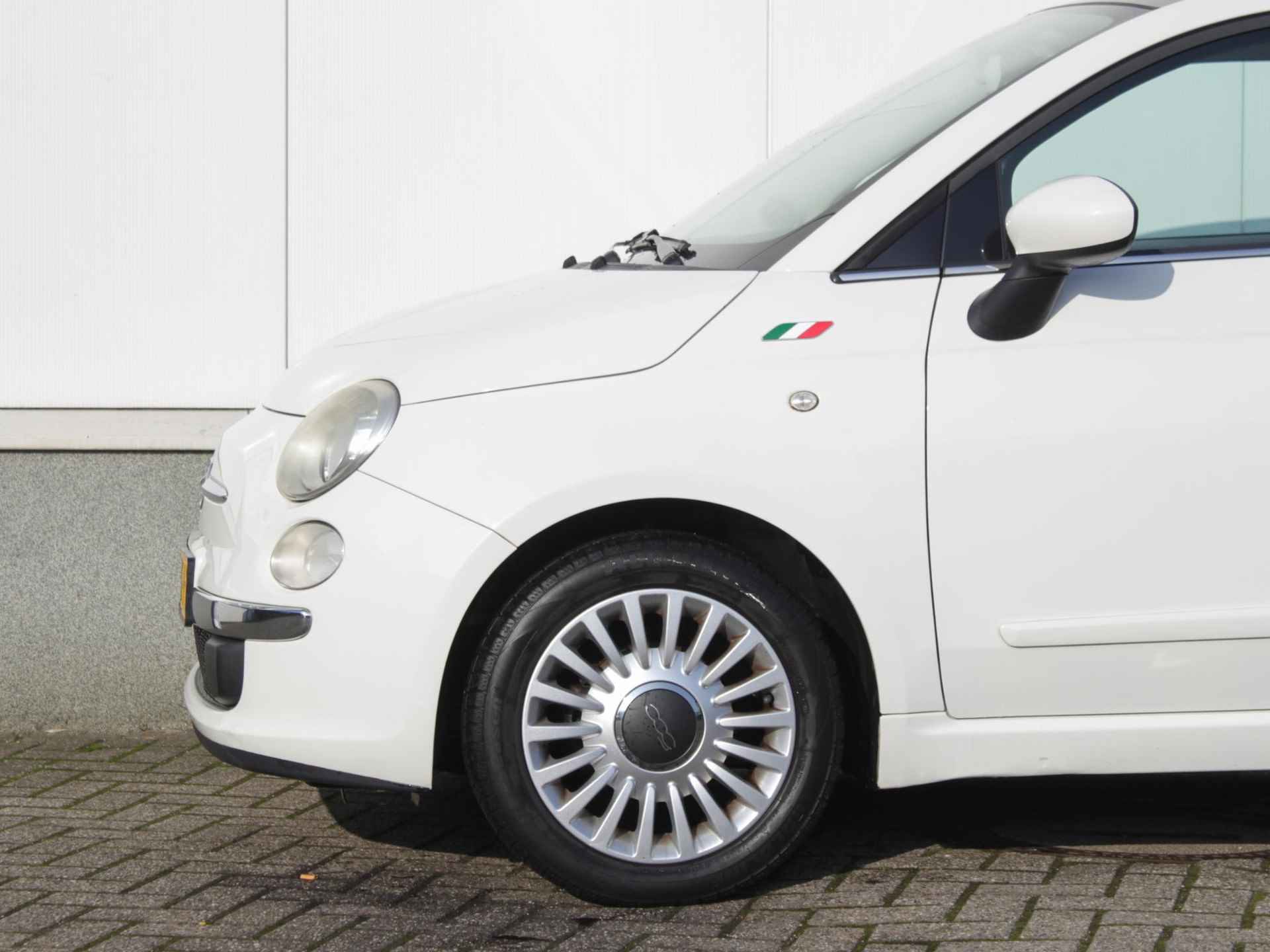 Fiat 500 1.2 Lounge Automaat | Airco | Lm-Velgen - 8/22