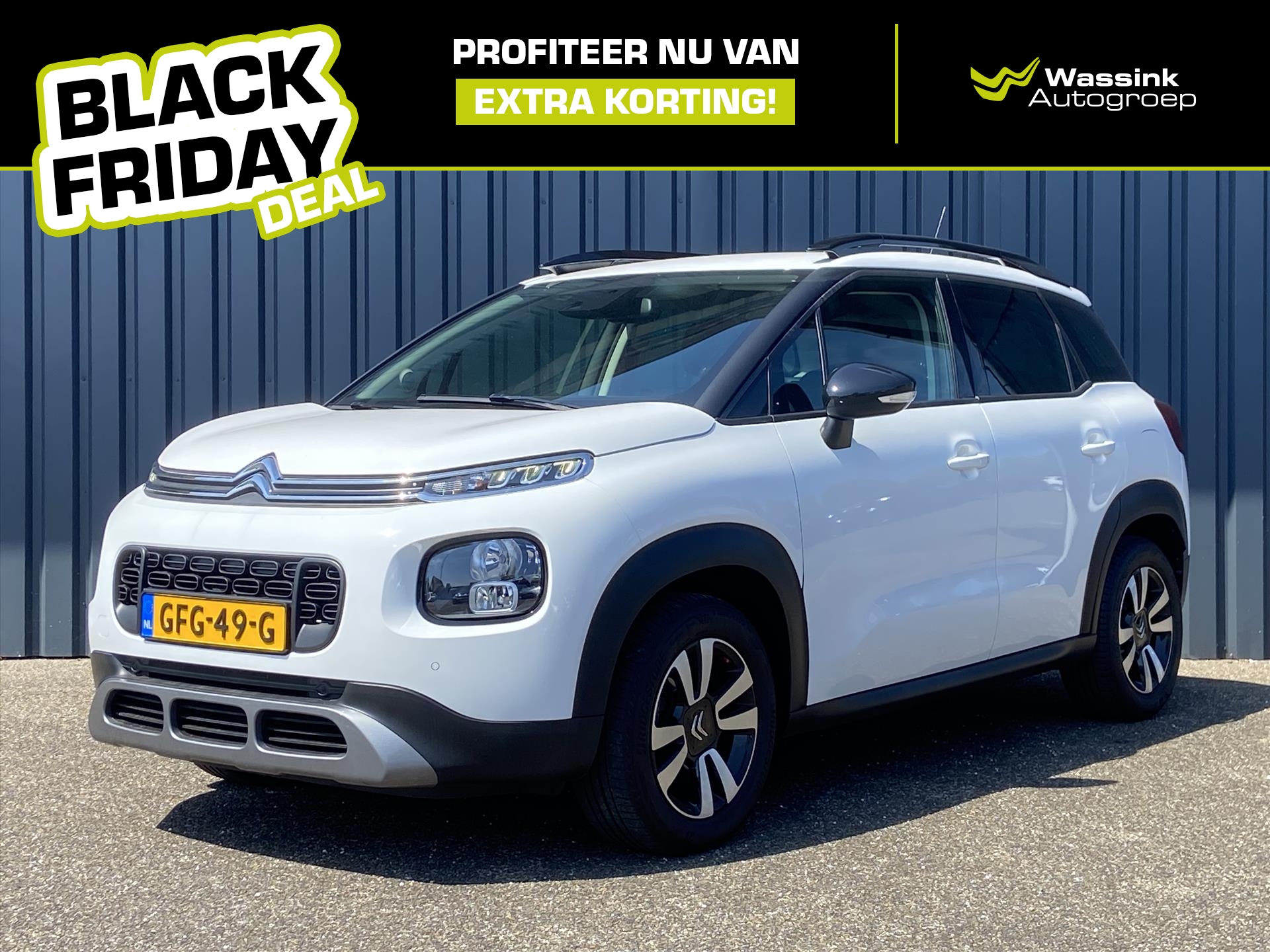 Citroen C3 Aircross 130pk EAT6 Automaat Business I Stoel+Voorruitverwarming I Camera I Navigatie I PDC I Cruise Control I Black Friday Deal