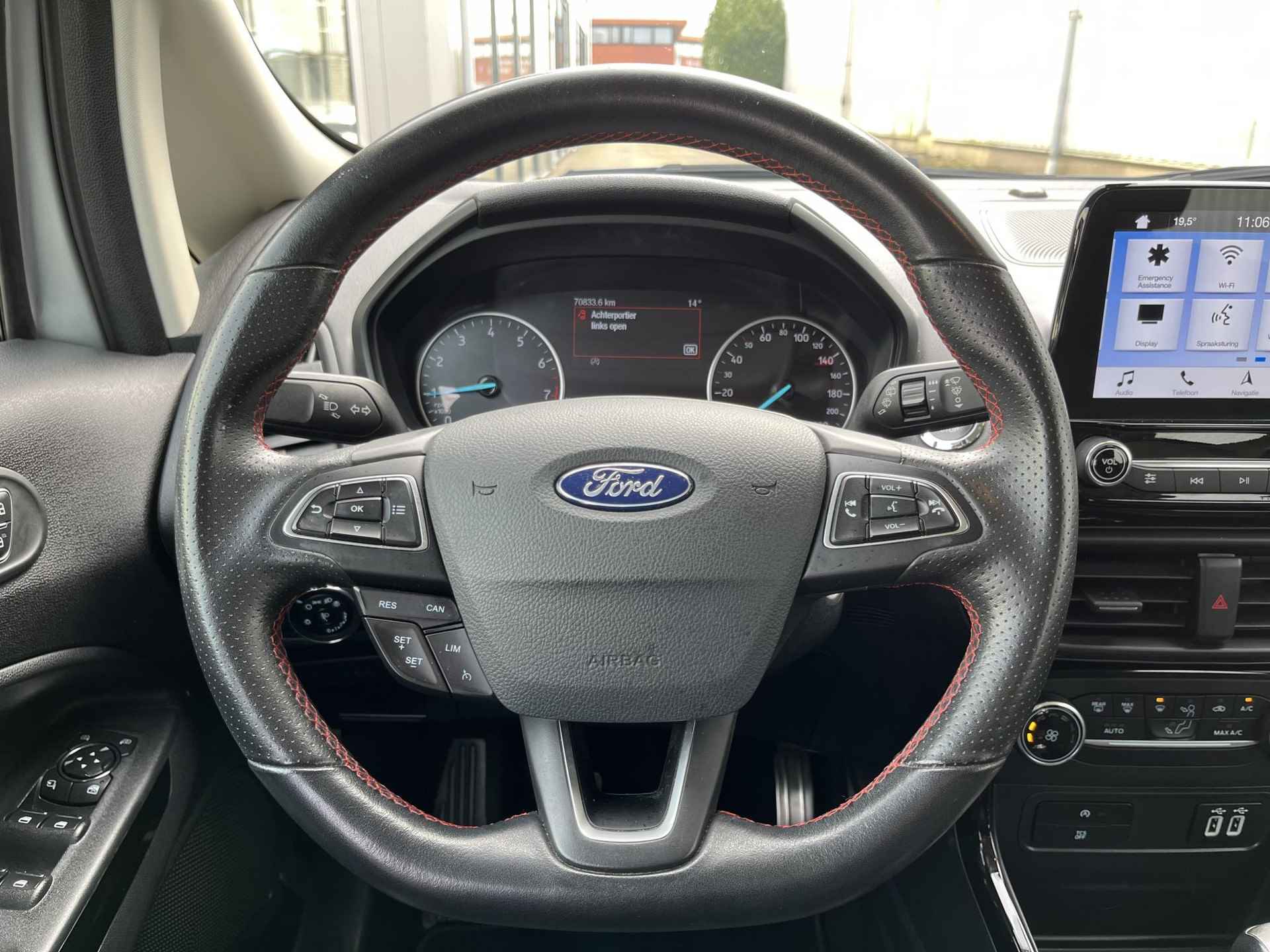 Ford EcoSport 1.0 EcoBoost ST-Line | Navi/Clima/Cruise/PDC/Afn.Trekhaak/Dakdragers/Apple CarPlay-Android Auto - 45/72