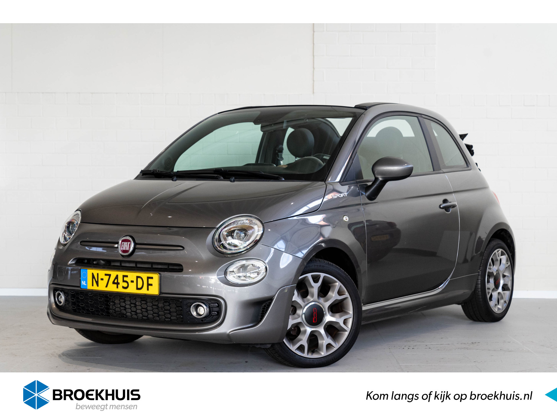 Fiat 500C 1.0 Hybrid Sport | Climate Controle | Apple Carplay & Android Auto | Parkeersensoren |