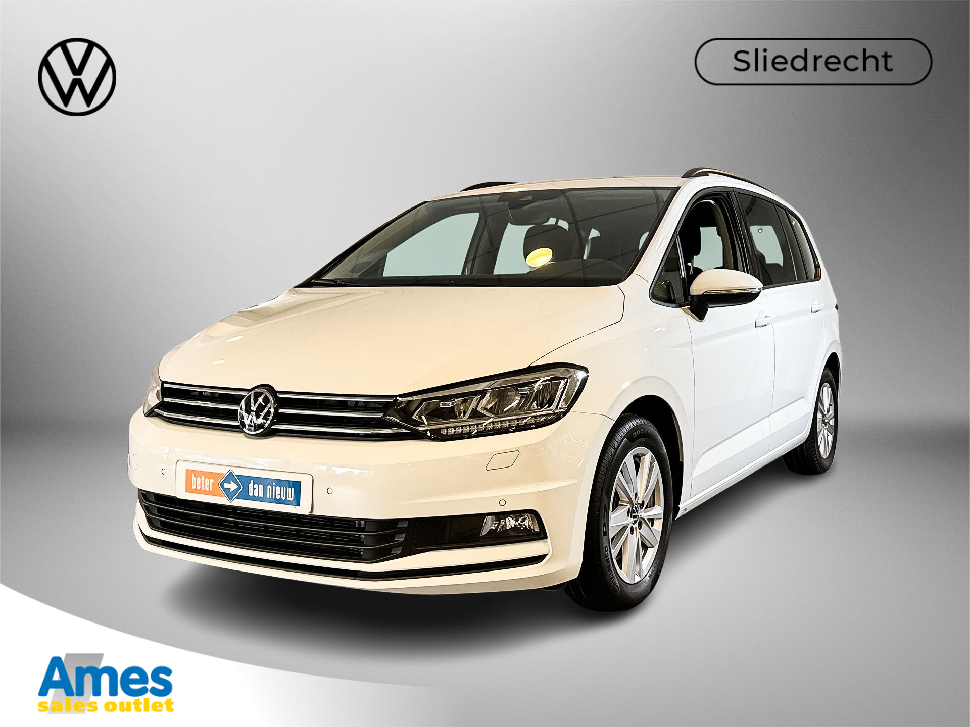 Volkswagen Touran 1.5 TSI 150pk DSG Family 7p | Dodehoeksensoren | Elektr. achterklep | Adaptive cruise control