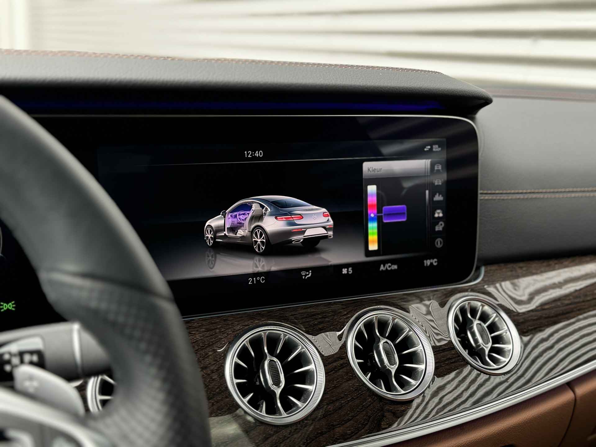 Mercedes-Benz E-Klasse Coupé 200 AMG | Panorama | Widescreen | Burmester | Memory | Leder | 20" AMG | - 14/25