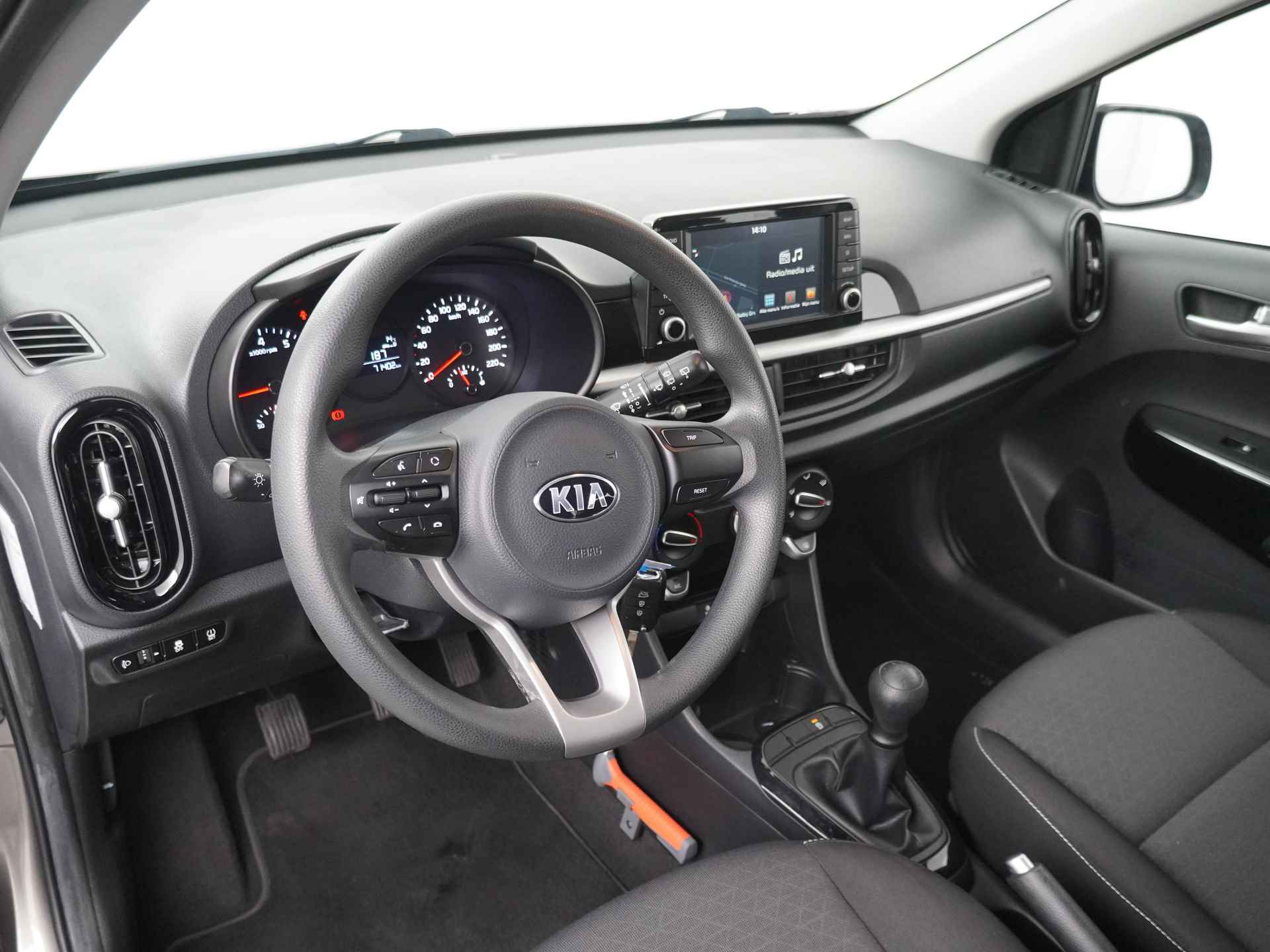 Kia Picanto 1.0 CVVT ComfortPlusLine Navigator - Navigatie - Camera - Lichtmetalen velgen - Bluetooth - - 12 maanden BOVAG garantie - 18/45