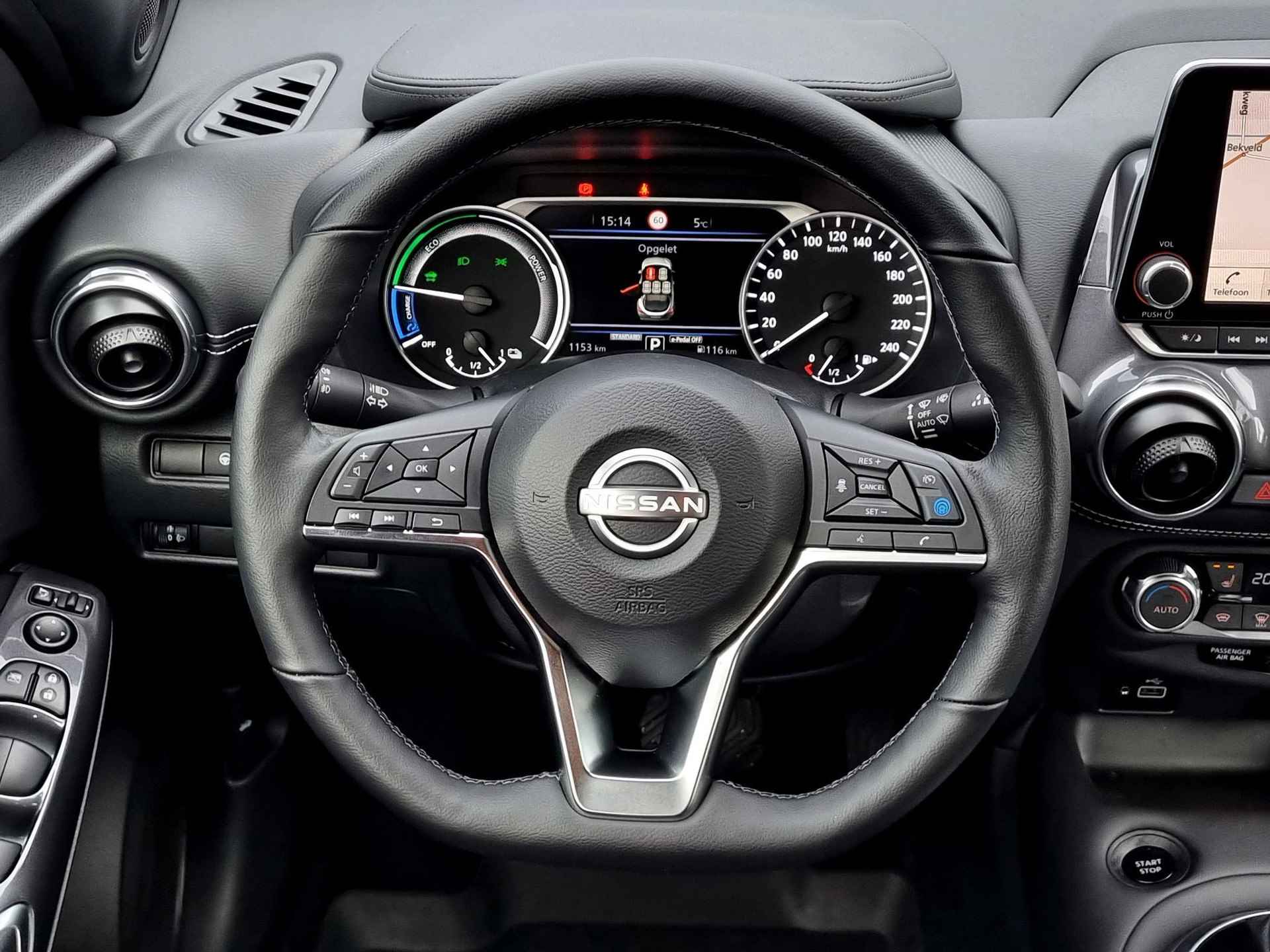 Nissan Juke 1.6 Hybrid Tekna Automaat / Navigatie / Cruise Control Adaptief / Rondomzicht Camera / Bose Audio - 35/45