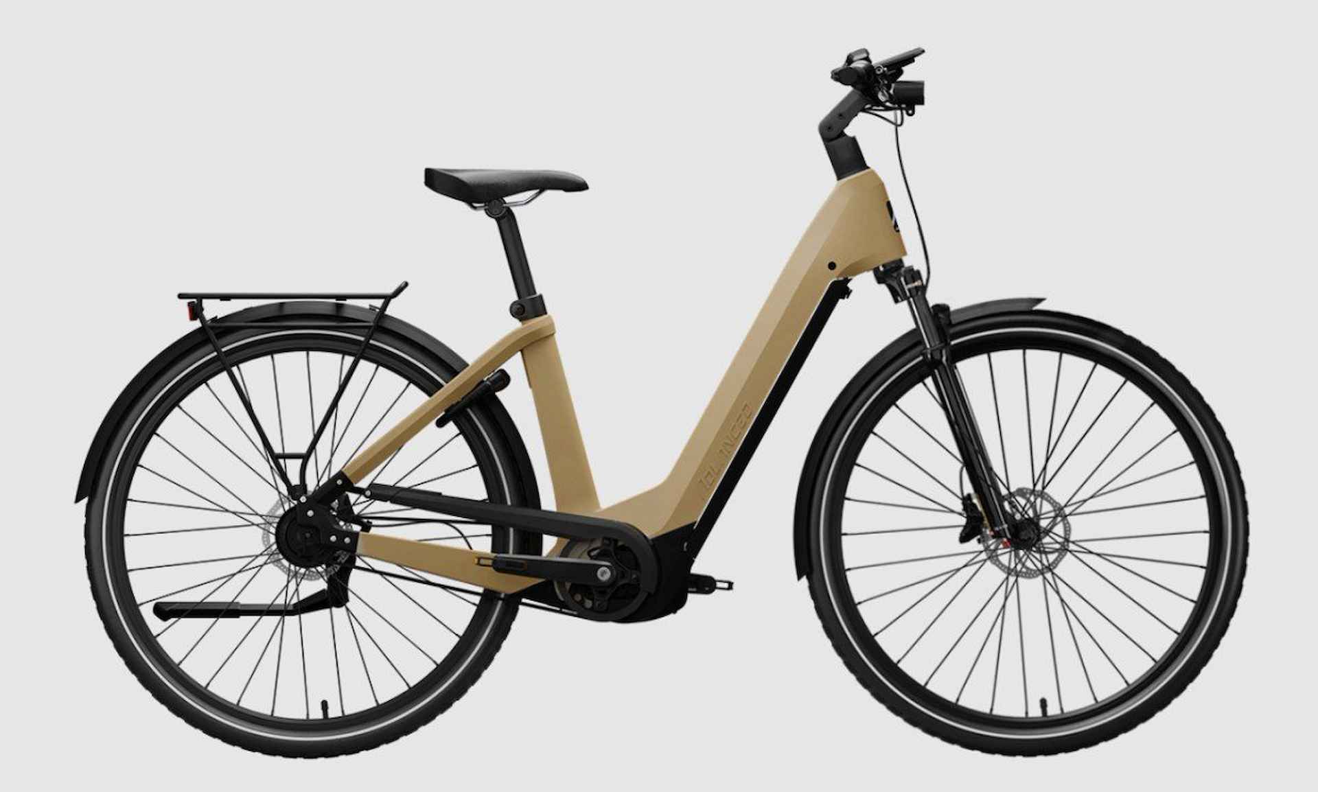 Advanced Ebike Das Original Reco Wave 54 CX 85 / 625 Wh / Intuvia 100 / 5G FL Lage instap Tempera Gold Matt 54cm 2024