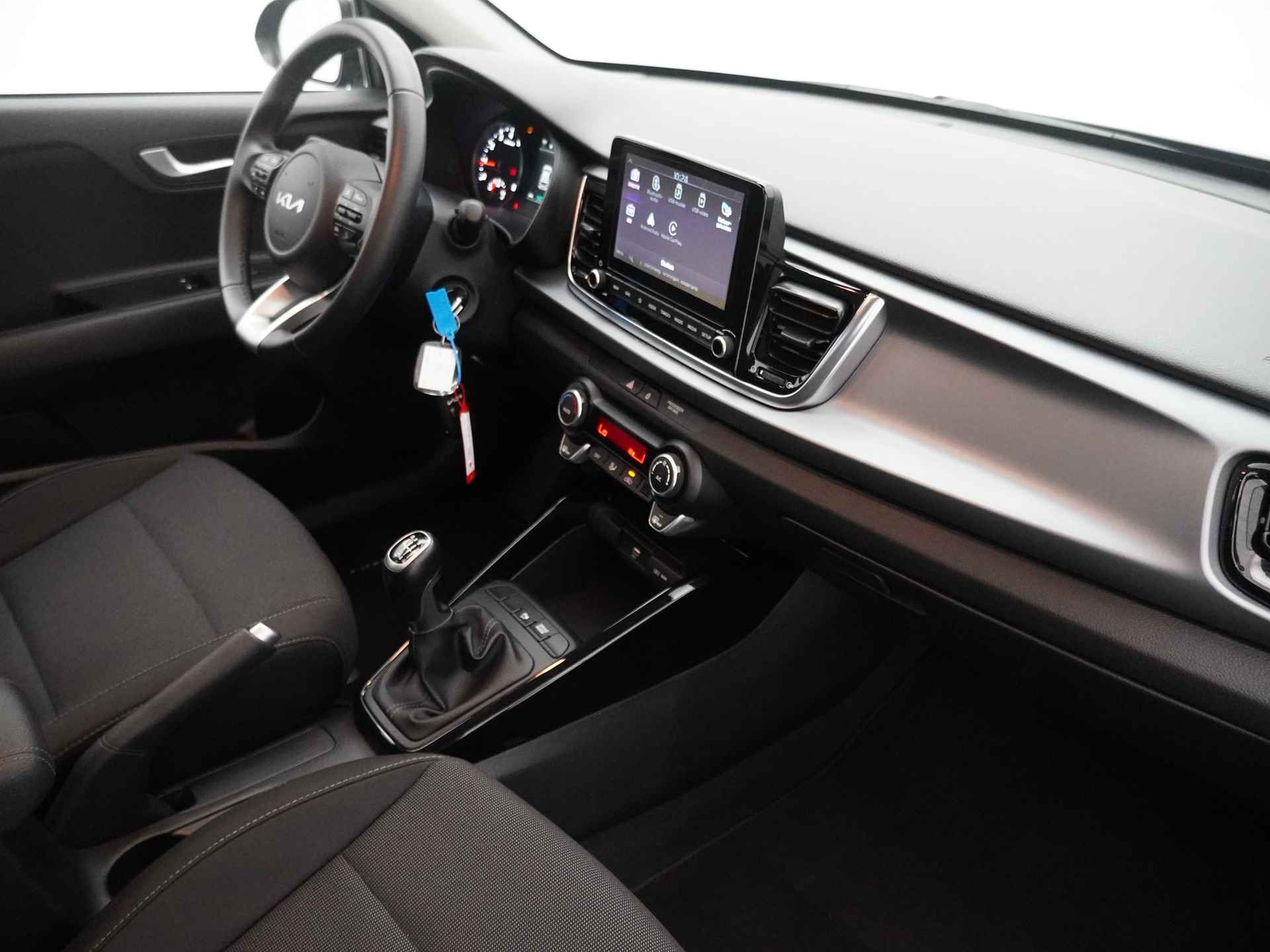Kia Rio 1.0 T-GDi MHEV DynamicLine - Airco - Cruise Control - Apple/Android Carplay - Lichtmetalen Velgen - Fabrieksgarantie Tot 2029 - 36/43