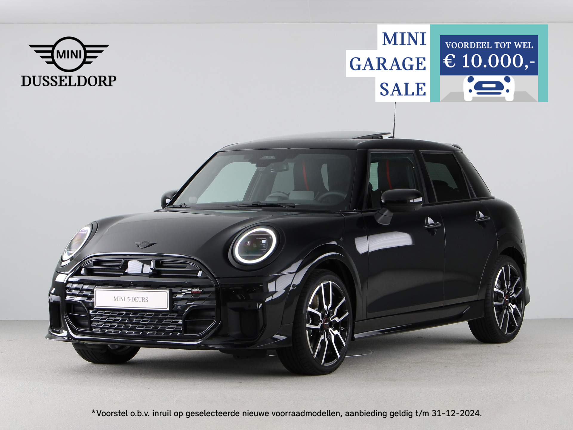 MINI Cooper 5-deurs S John Cooper Works Pakket XL PRIVATE LEASE EUR 738,- (48 mnd/10.000 km)