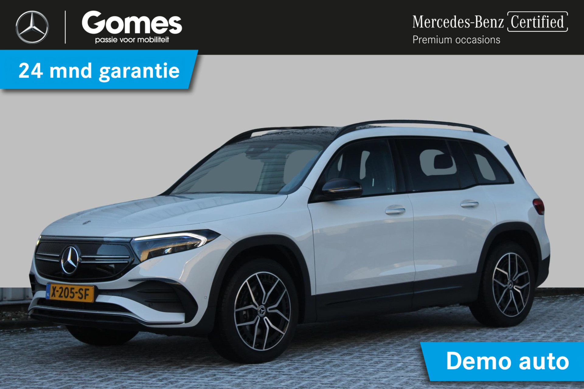 Mercedes-Benz EQB 250+ 71kWh | Panoramadak AMG-styling | extra getint glas | Parkeerpakket met 360°-camera | Showmodel sale