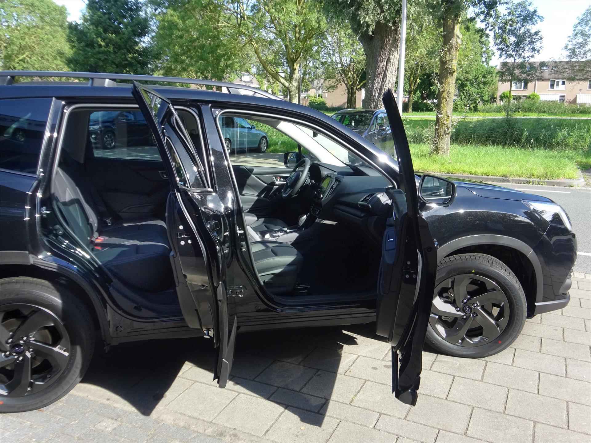 Subaru Forester 2.0i e-BOXER 150pk CVT | Premium Black | MODELJAAR 2024 | CRYSTAL BLACK SILICA | 8 JAAR GARANTIE - 15/52