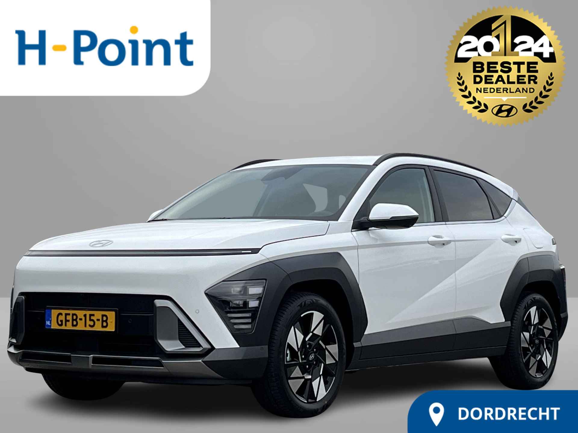 Hyundai Kona 1.6 GDI HEV Premium | €5839 KORTING | VOORRAAD | 360 CAMERA | NAVIGATIE | STOELVENTILATIE | BESCHIKBAAR VANAF 30-12-2024 | - 1/54