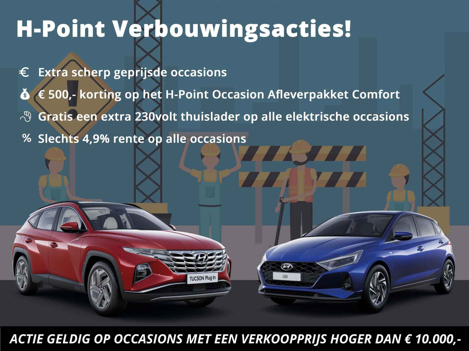 Hyundai Kona 1.6 GDI HEV Premium | €5839 KORTING | VOORRAAD | 360 CAMERA | NAVIGATIE | STOELVENTILATIE | BESCHIKBAAR VANAF 30-12-2024 | - 50/54