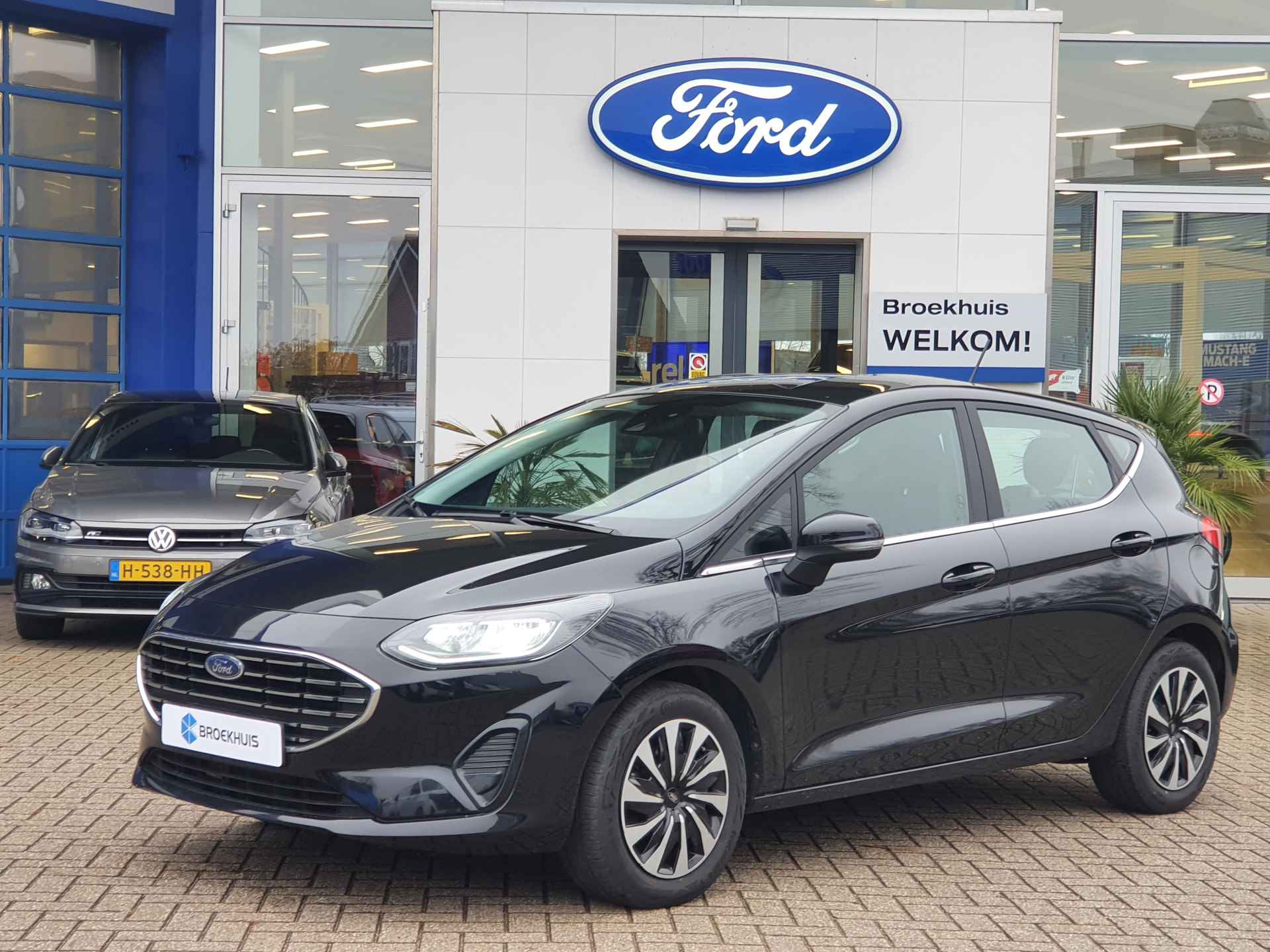 Ford Fiesta 1.0 EcoB 100PK Titanium 5 Deurs Nw model Climate Control | LED | Cruise Control - 19/19