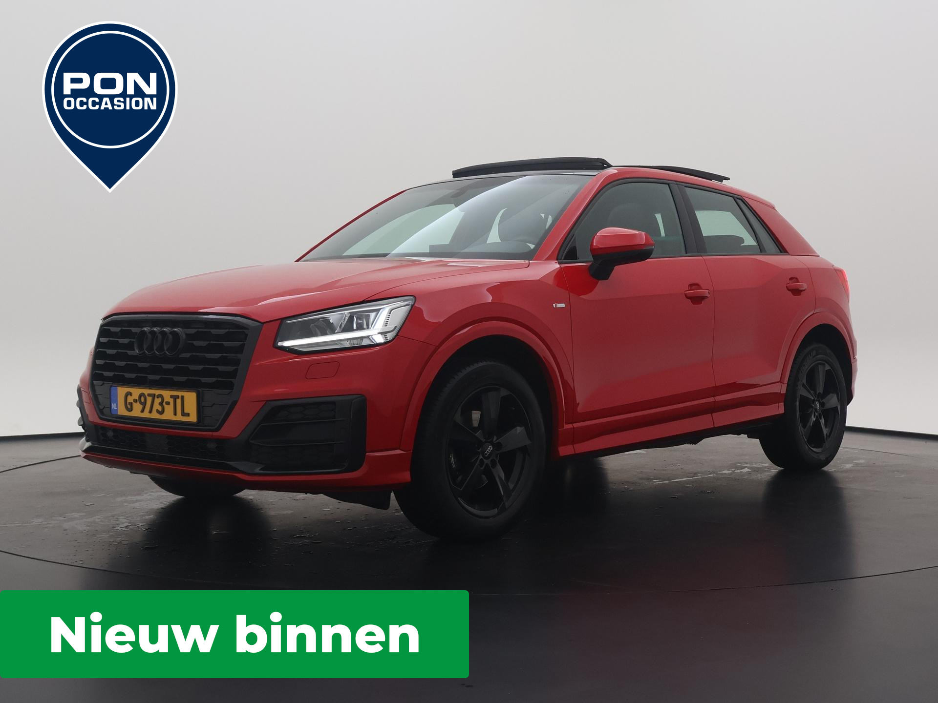 Audi Q2 35 TFSI S Edition S-Line | NIEUW BINNEN | Pano dak | Parkeerhulp Plus | Trekhaak | ACC | 17" | Stoelverwarming |