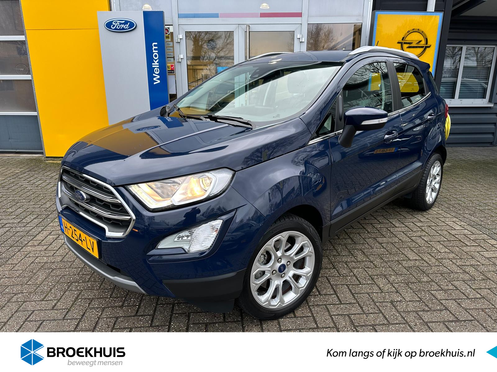 Ford EcoSport 1.0 125PK EcoBoost Titanium | NAVIGATIE| DAB| CRUISE CONTROL| AIRCO|