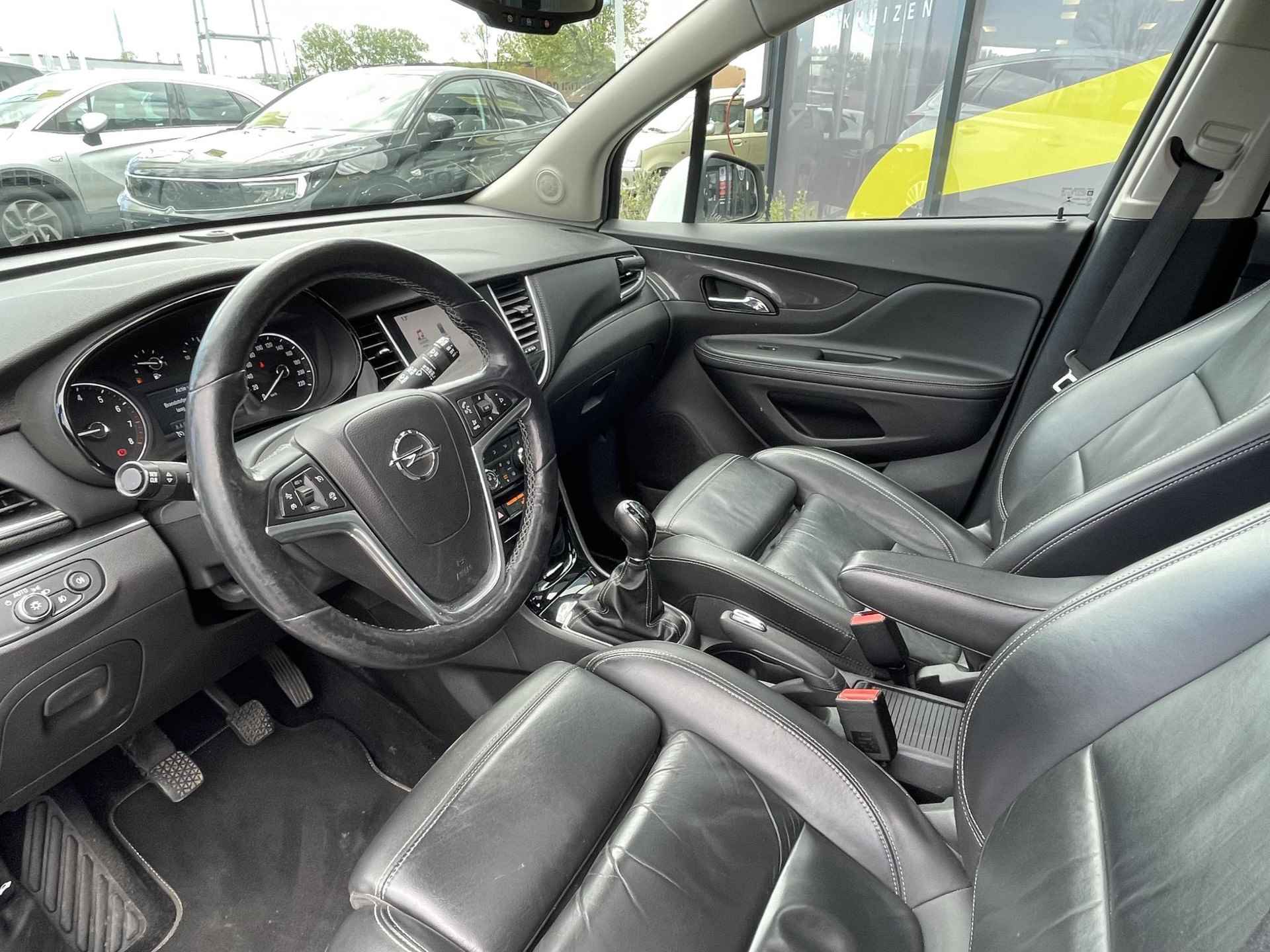 Opel Mokka X 1.4 Turbo Innovation RIJKLAAR incl. Service en garantie | 19" | schuifdak | Navi | Leer | LED | - 13/43