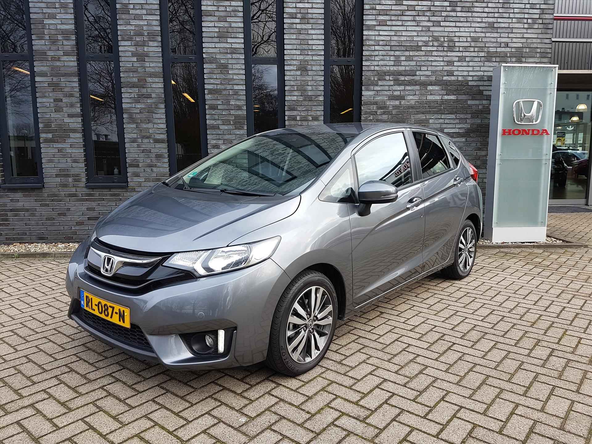 Honda Jazz 1.3 i-VTEC 102pk CVT Elegance + NAVI Rijklaarprijs 12 mnd garantie - 1/65