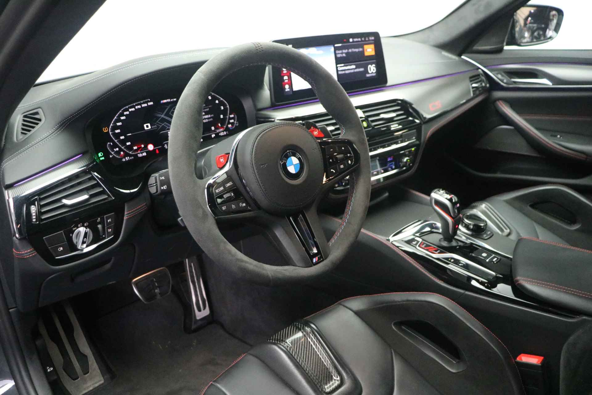 BMW 5 Serie M5 CS Automaat / M Carbon kuipstoelen / M Carbon-Keramisch remmen / M Sport uitlaatsysteem / M Driver's Package / Comfort Access / Laserlight - 12/37