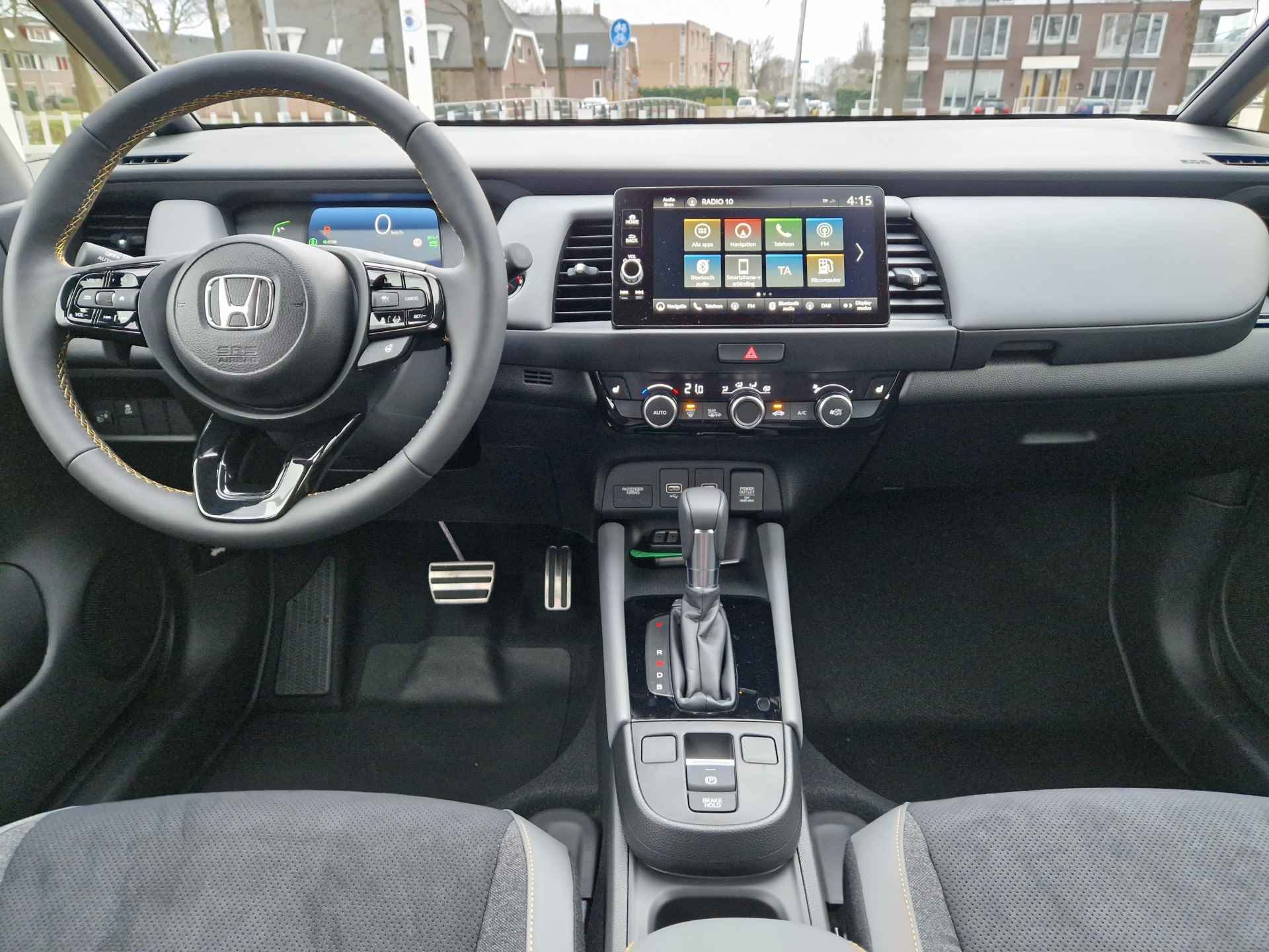 Honda Jazz 1.5 e:HEV Advance Sport Navigatie, Parkeersensoren V+A, Apple/Android , All-in Rijklaarprijs - 14/28