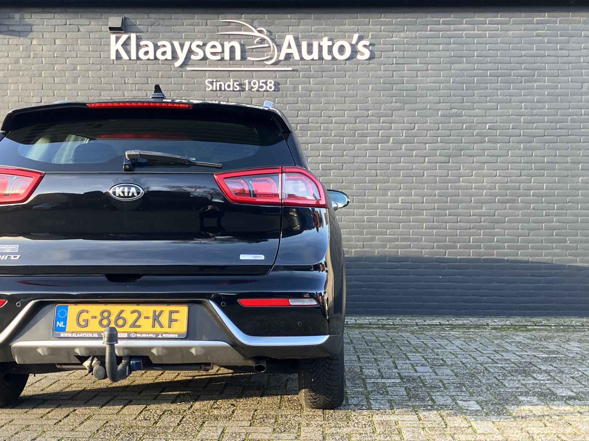 Kia Niro 1.6 GDi Hybrid DynamicLine 140 pk AUT. | 1e eigenaar | navigatie | trekhaak | camera | apple carplay | 64.000 KM - 14/38