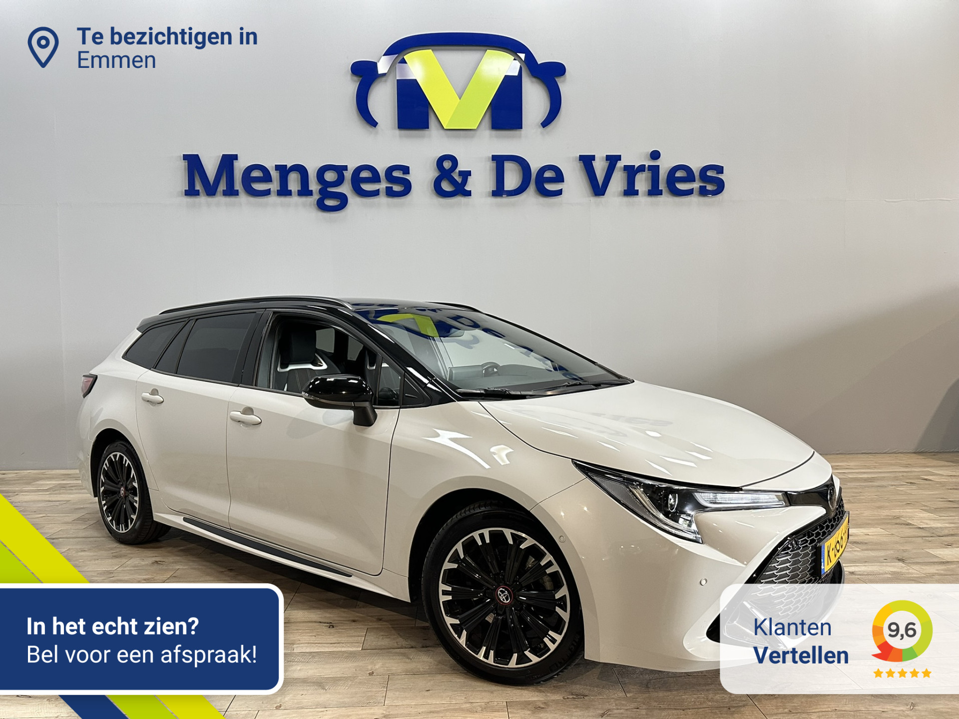 Toyota Corolla Touring Sports 2.0 Hybrid GR-Sport Airco ECC | LED | Adaptive Cruise | Camera | Stoelverwarming | 17" velgen | Apple Carplay | Isofix | NAP |