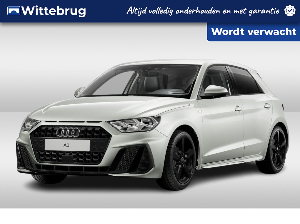 Audi A1 Sportback 25 TFSI 95pk s-tronic S Line exterieur | Optiek zwart | Apple Carplay | Stoelverwarming | Sportstoelen | Privacy glass