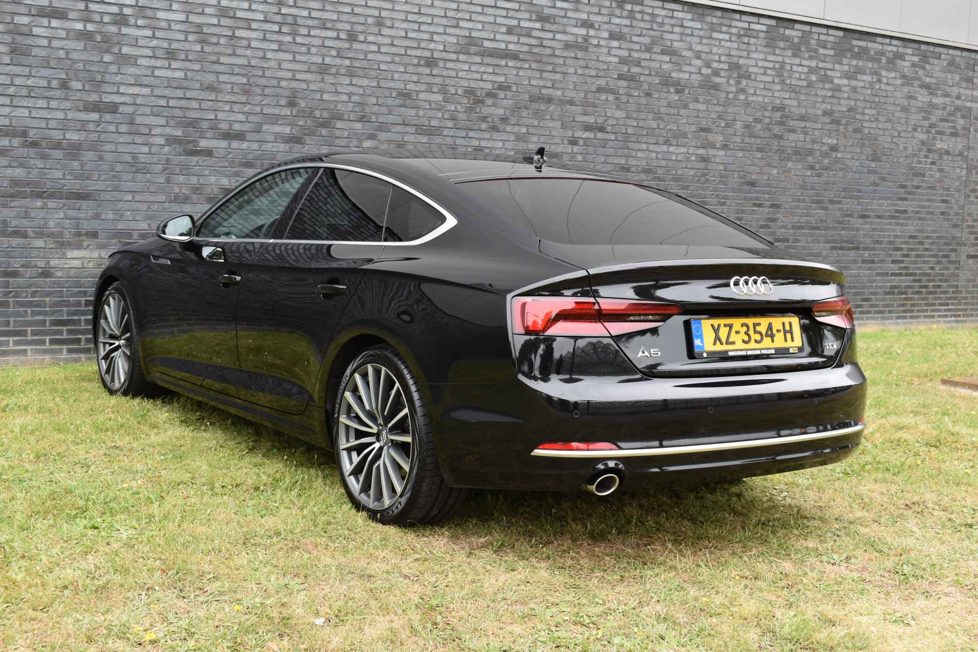 Audi A5 Sportback 2.0 TDI Sport Pro Line euro 6 Distributieriem, 4 nieuwe banden net vervangen. Prijs is inclusief btw, nieuwe apk bij aflevering - 18/54