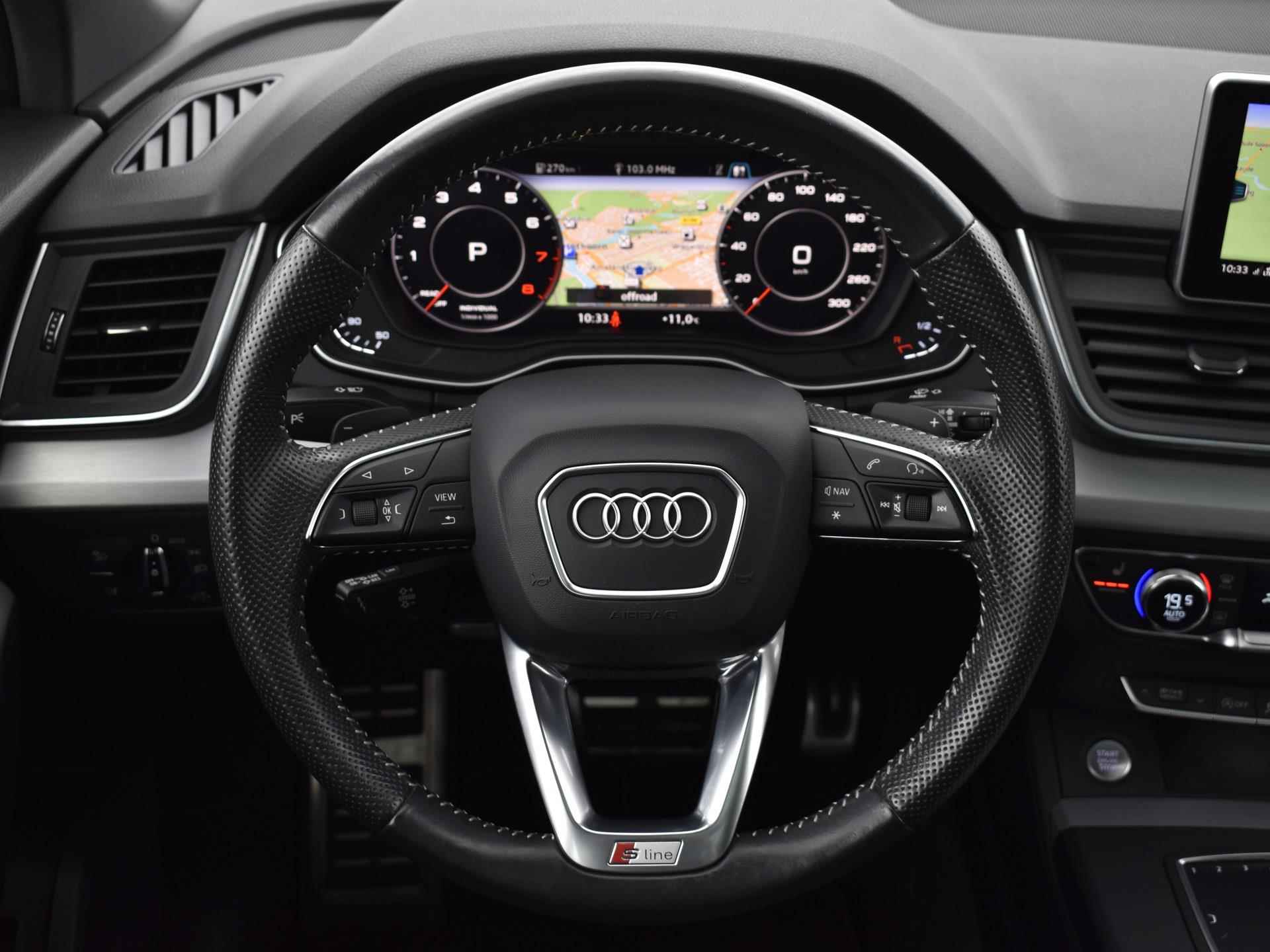 Audi Q5 2.0 Tfsi 252pk S-tronic Quattro Launch Edition | Climatronic | Panoramadak | Navi | Smartphone Interface | S-Line | Elek. Achterklep | 20'' Inch | 12 Maanden BOVAG Garantie - 21/37