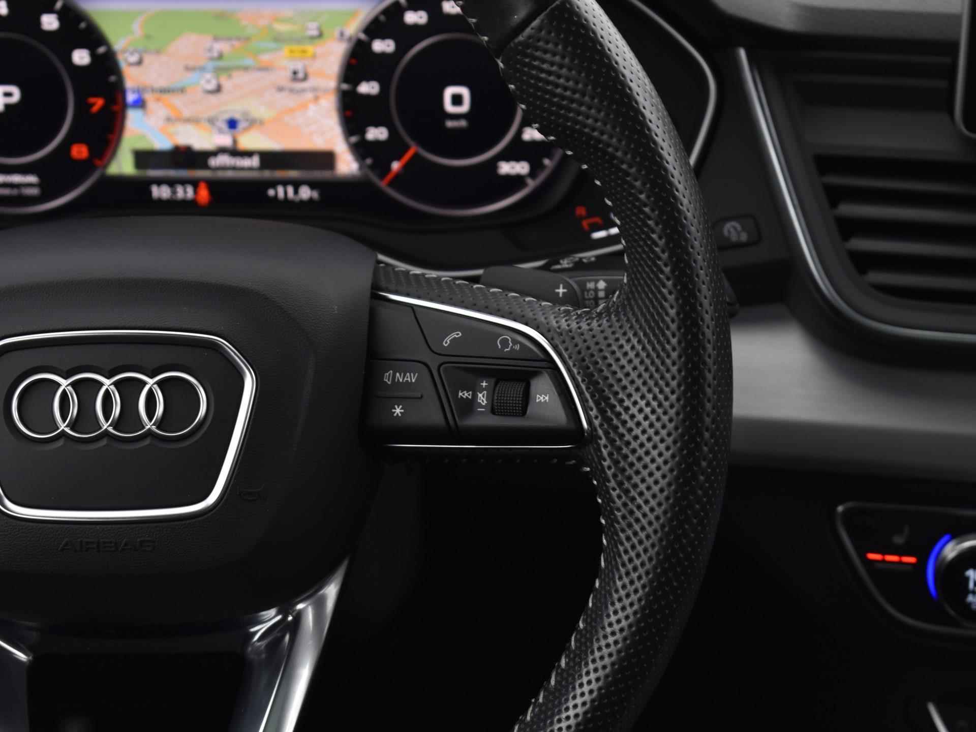 Audi Q5 2.0 Tfsi 252pk S-tronic Quattro Launch Edition | Climatronic | Panoramadak | Navi | Smartphone Interface | S-Line | Elek. Achterklep | 20'' Inch | 12 Maanden BOVAG Garantie - 25/37