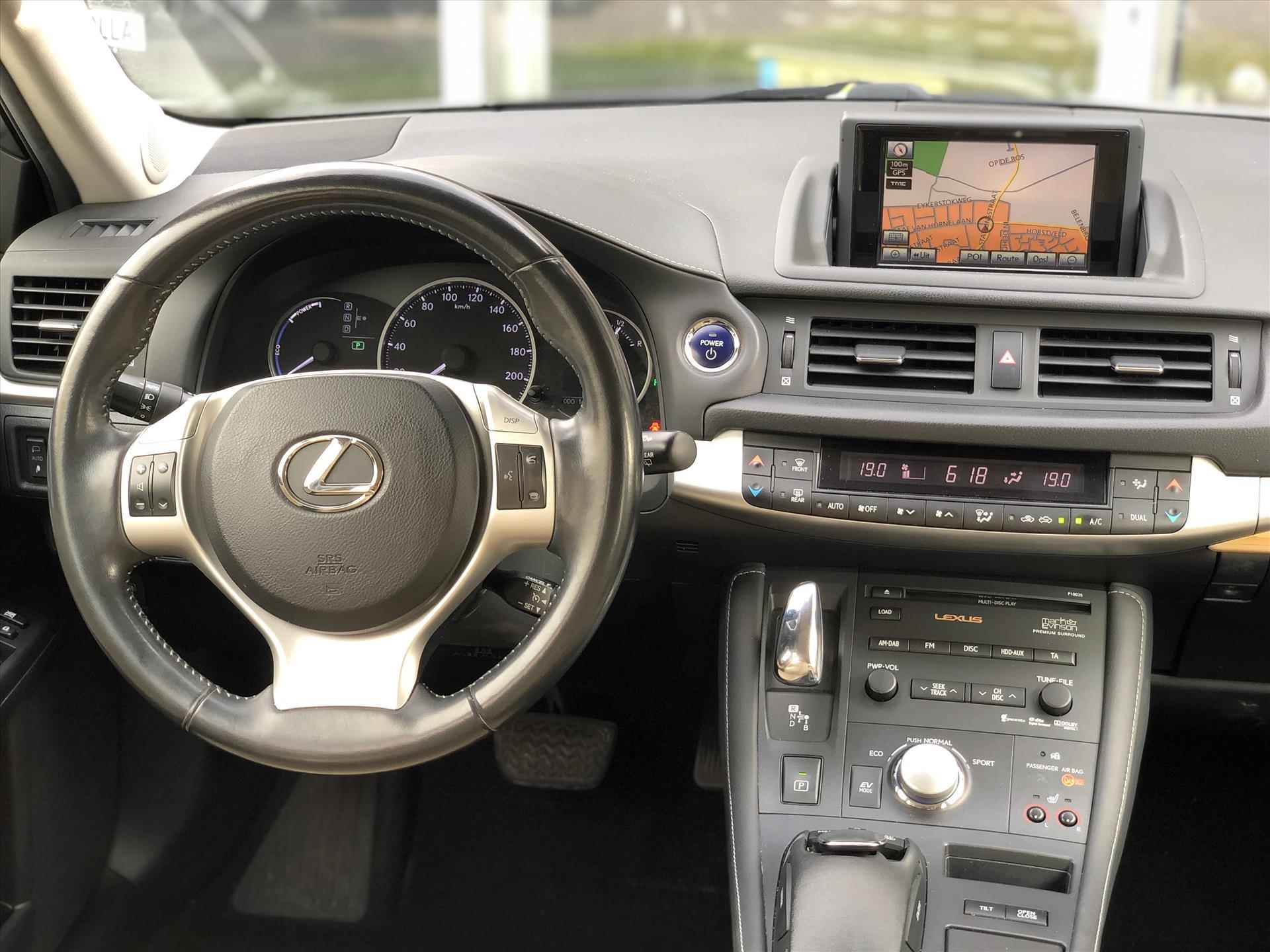 Lexus Ct 200h Luxury Line | Mark Levinson, Leer, Geheugenfunctie, Parkeersensoren, Trekhaak, Stoelverwarming - 17/43