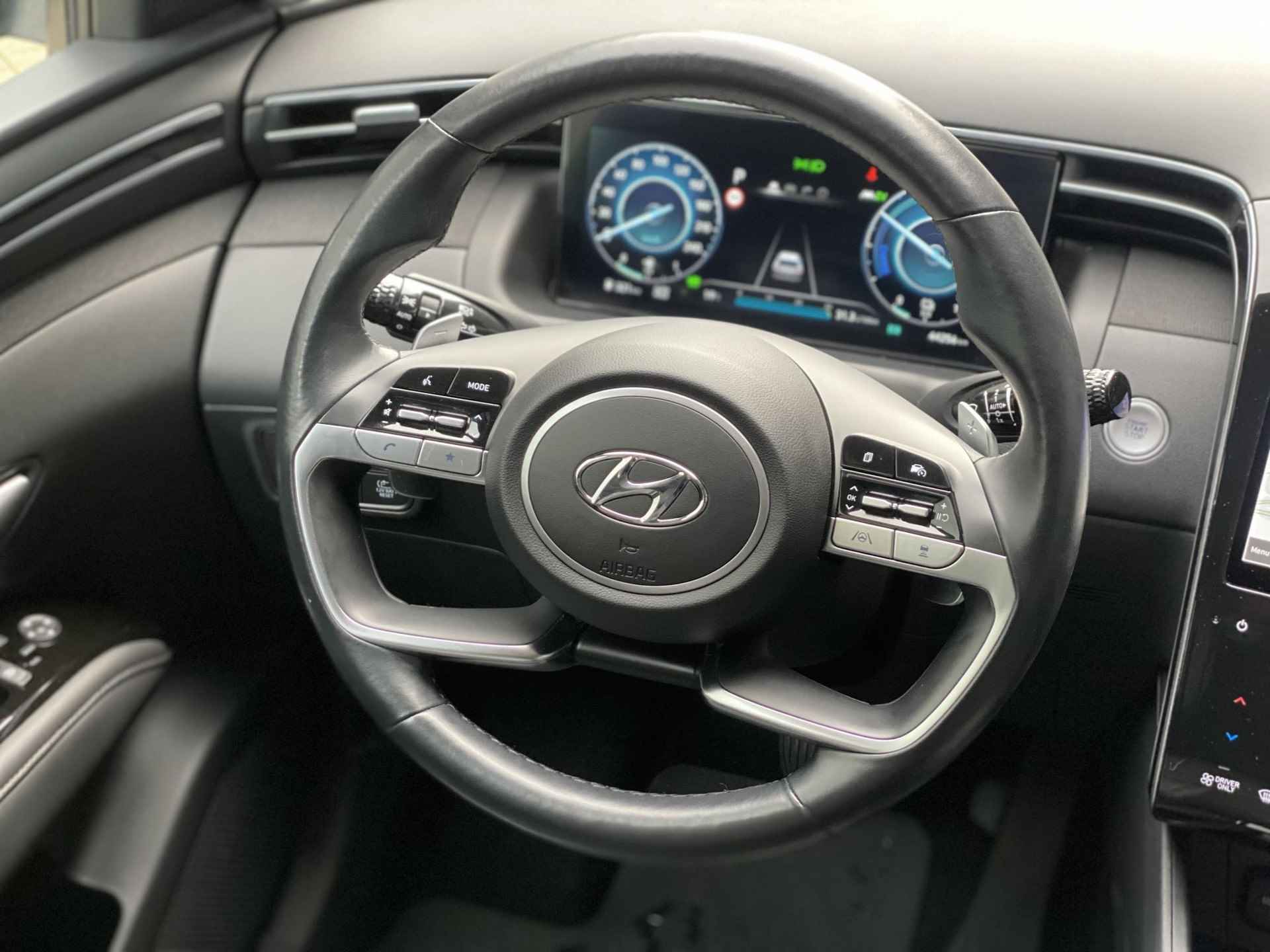 Hyundai Tucson 1.6 T-GDI HEV Premium Sky || Panoramische schuif-kanteldak| Lederen bekleding | Navigatie & Camera |Blind-spot View Monitor || - 23/38