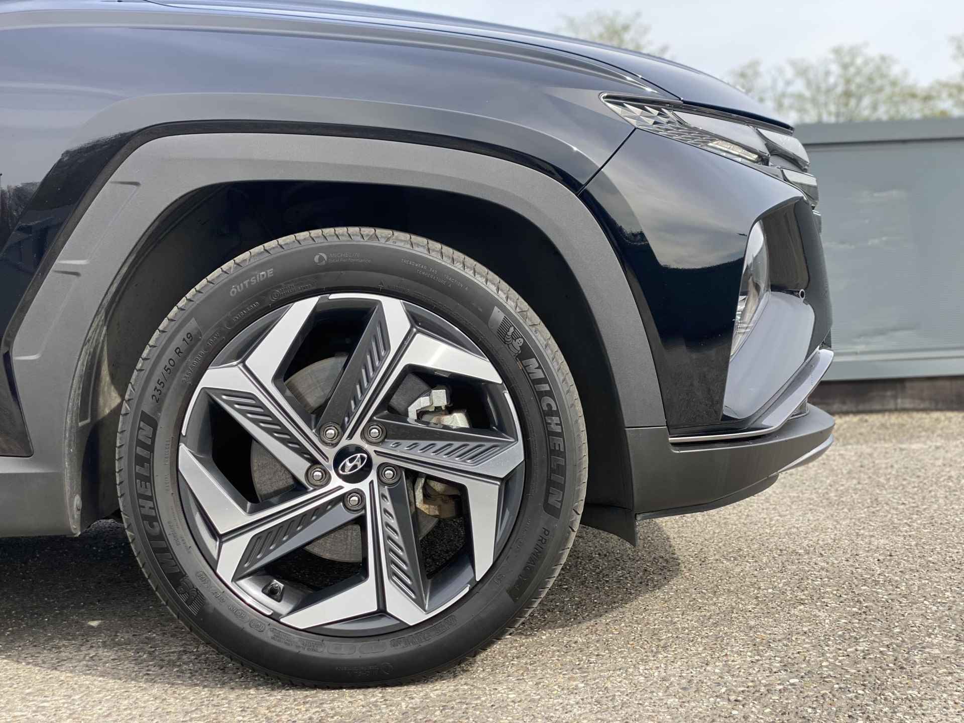 Hyundai Tucson 1.6 T-GDI HEV Premium Sky || Panoramische schuif-kanteldak| Lederen bekleding | Navigatie & Camera |Blind-spot View Monitor || - 31/38