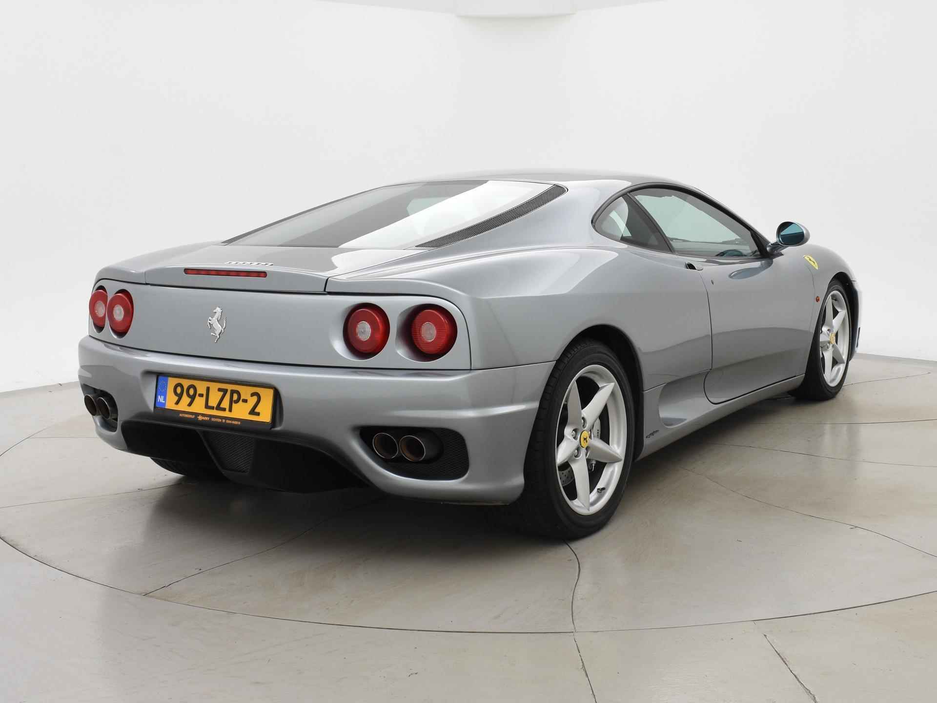 Ferrari 360 3.6 V8 MODENA F1 - GRIGIO TITANIO - DEALER ONDERHOUDEN - VOLLEDIGE HISTORIE - 3/96