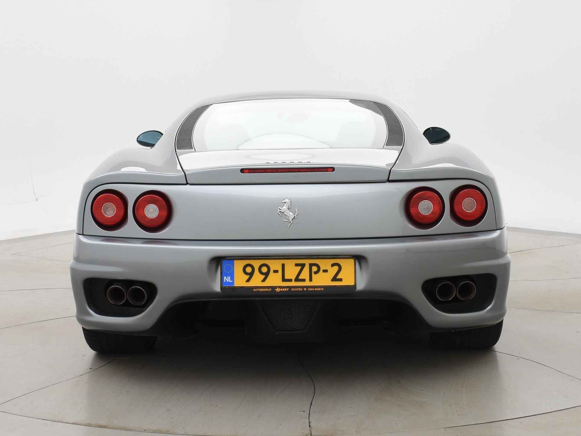 Ferrari 360 3.6 V8 MODENA F1 - GRIGIO TITANIO - DEALER ONDERHOUDEN - VOLLEDIGE HISTORIE - 8/96