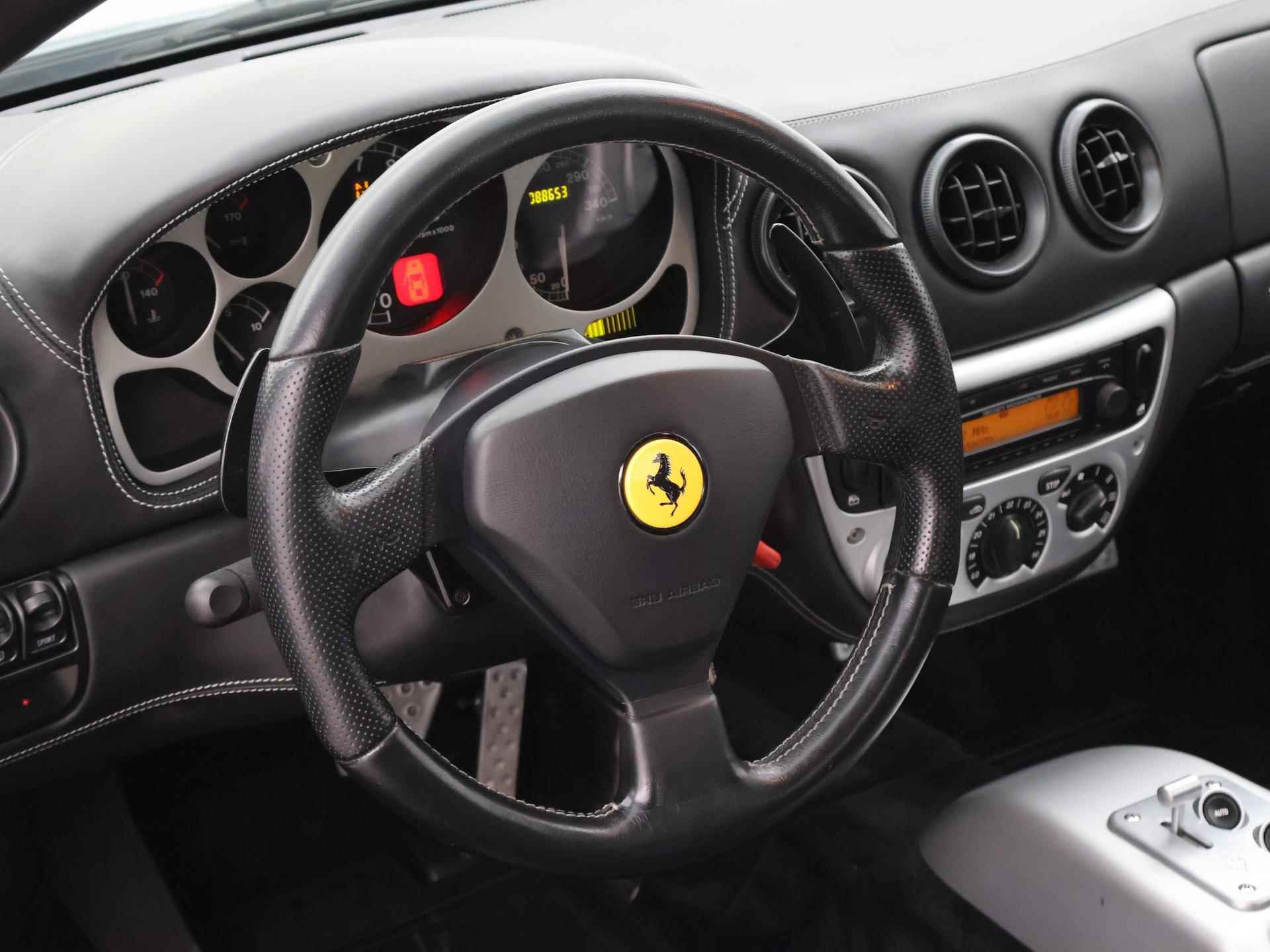 Ferrari 360 3.6 V8 MODENA F1 - GRIGIO TITANIO - DEALER ONDERHOUDEN - VOLLEDIGE HISTORIE - 36/96