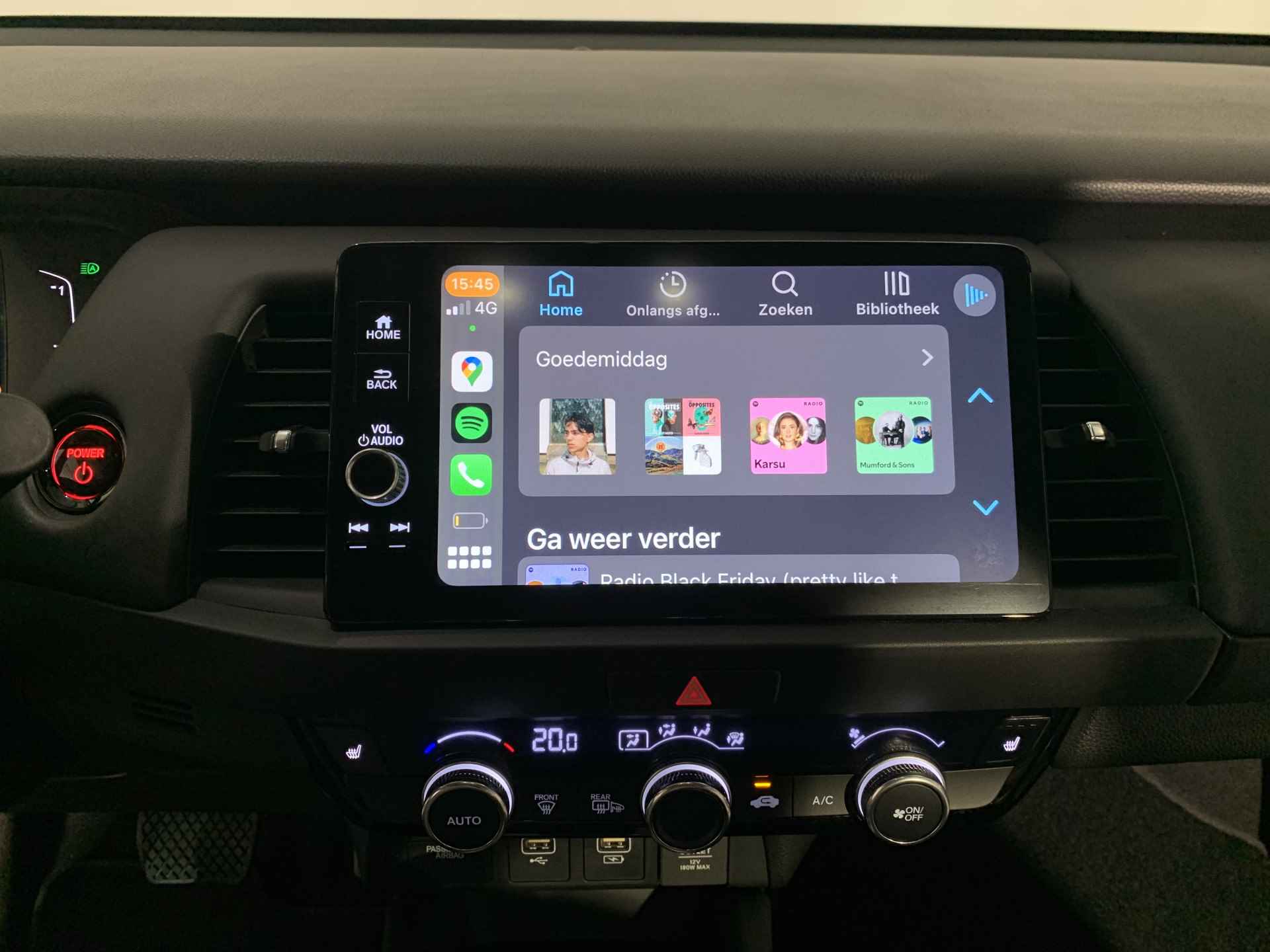 Honda Jazz 1.5 e:HEV 109 Elegance 5 Drs CVT Carplay / Adapt, Cruise C./ ECC / Winter Pack - 18/20