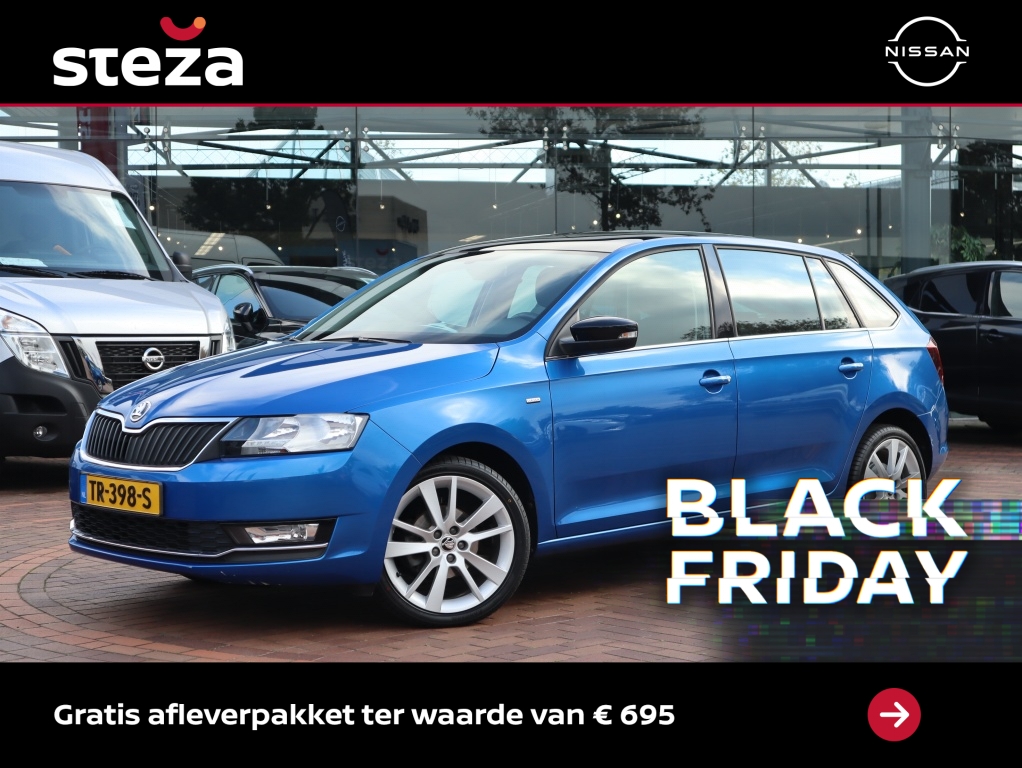 Skoda Rapid Spaceback 1.0 TSI Greentech Clever DSG / Navigatie / Stoelverwarming / Pan