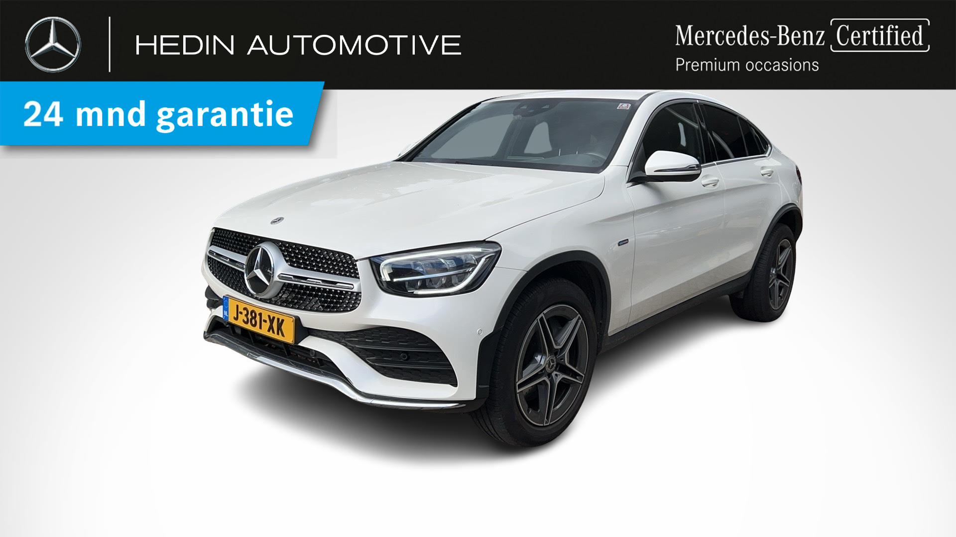 Mercedes-Benz GLC GLC 300e Coupé 4MATIC Business Solution AMG | Trekhaak | Stoelverwarming | Parktronic | Camera | Interieurverlichtingspakket | Keyless-Start | Spiegelpakket