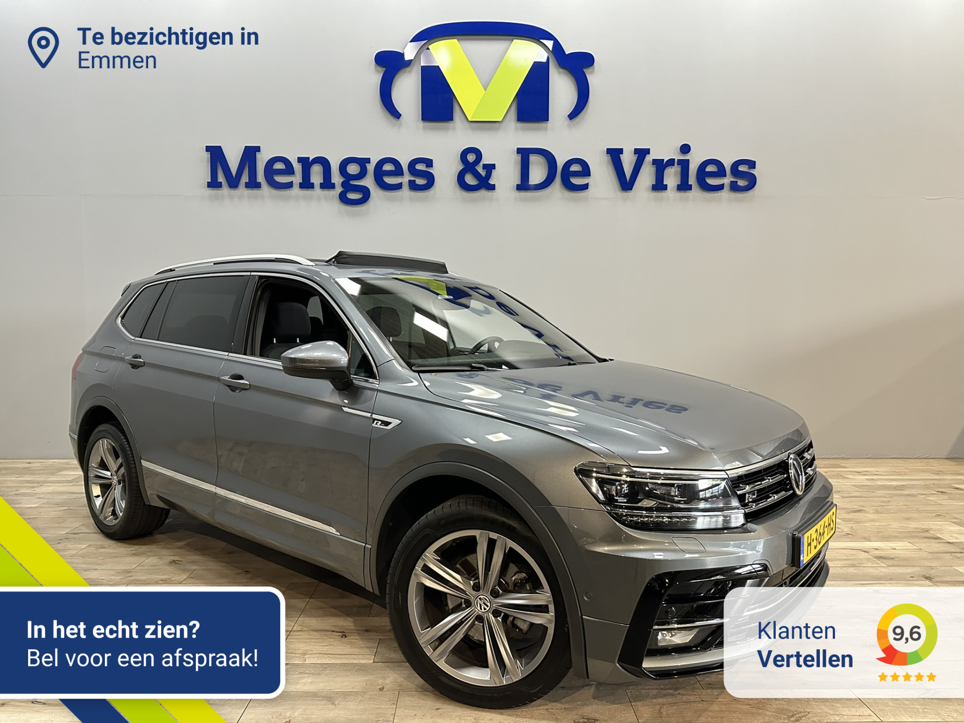 Volkswagen Tiguan Allspace 1.5 TSI Highline Business R 7pers. R Line | LED | Panorama | Virtual | Camera | Trekhaak | Adaptive Cruise | Massage stoelen | Apple Carplay Android Auto | Isofix | NAP |