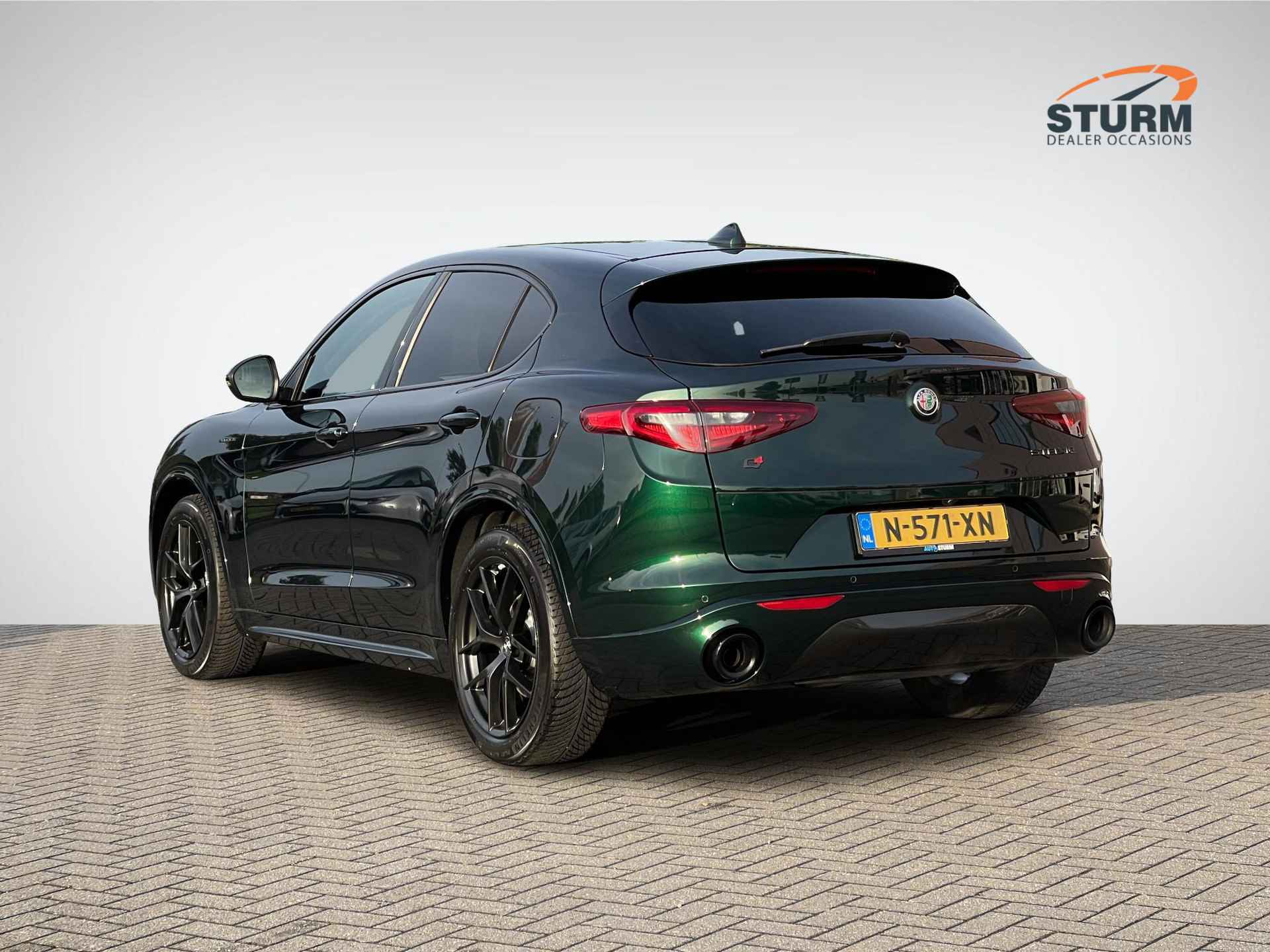 Alfa Romeo Stelvio 2.0 T AWD Veloce 'Verde Visconti' | Trekhaak Afneembaar | Navigatie | Camera | Harman/Kardon | Geheugenstoel | Vol-Leder | Stuur- + Stoelverwarming | Rijklaarprijs! - 6/37