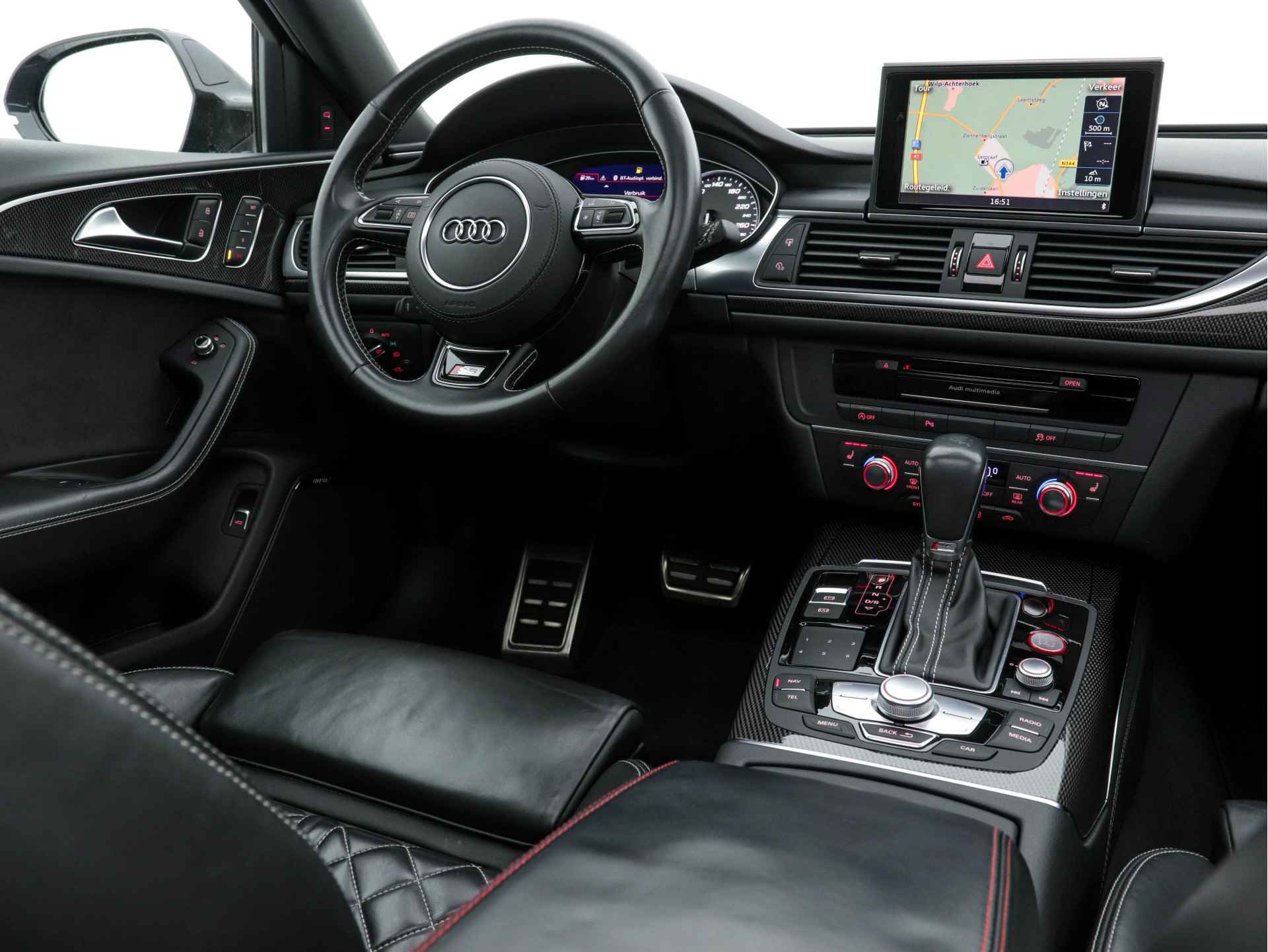 Audi S6 Avant 4.0 TFSI Pro Line Plus *PANO | RS-VALCONA-LEDER | ADAPTIVE-CRUISE | MATRIX-LED | CARBON-INT. | BOSE-SURROUND | DAB | AIR-SUSPENSION | CAMERA | NAVI-FULLMAP | ECC | PDC | MEMORY* - 7/40